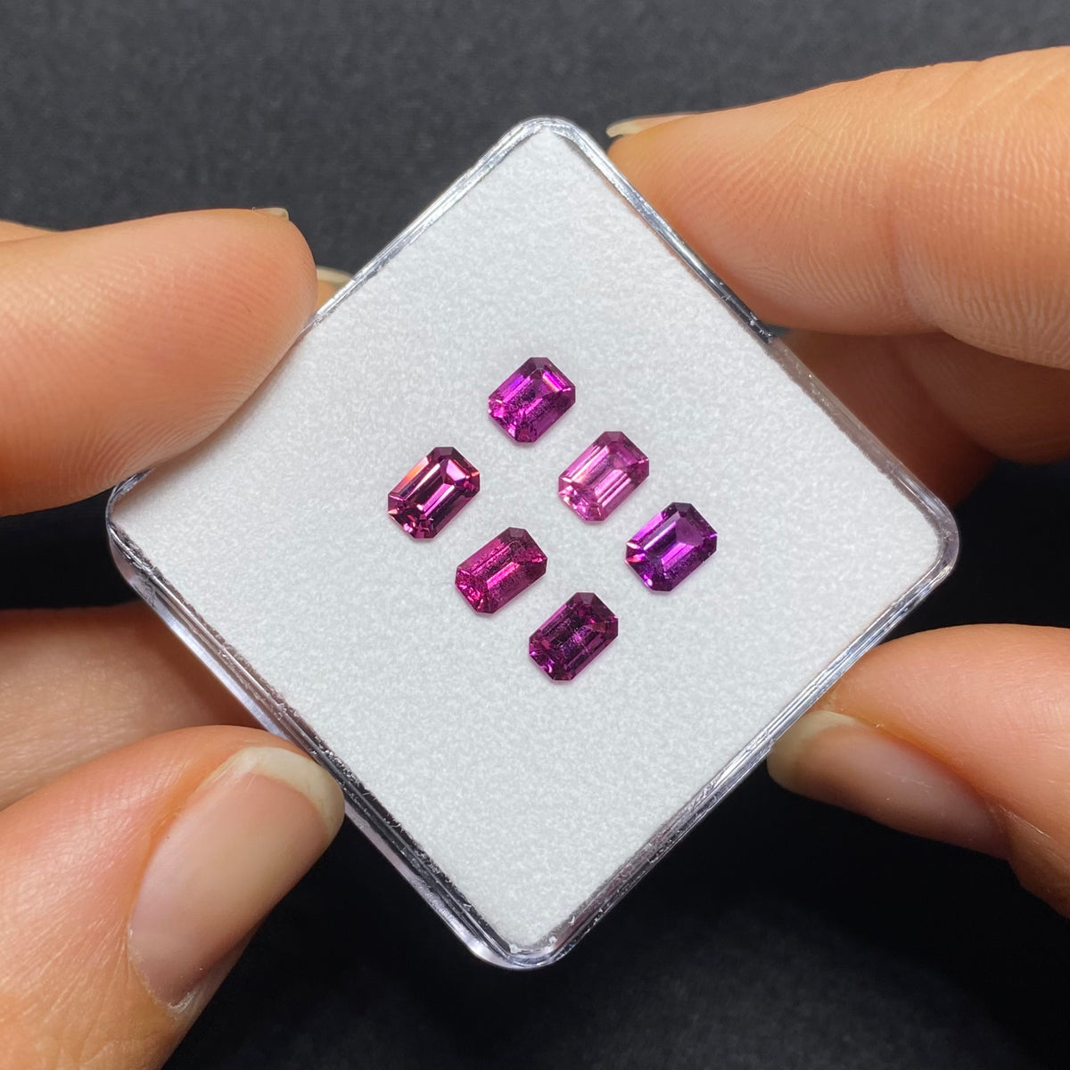 Purple Garnets - Mozambique