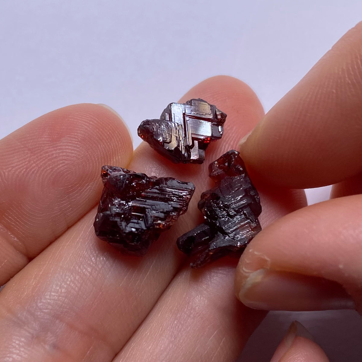 Etched Spessartite Garnet