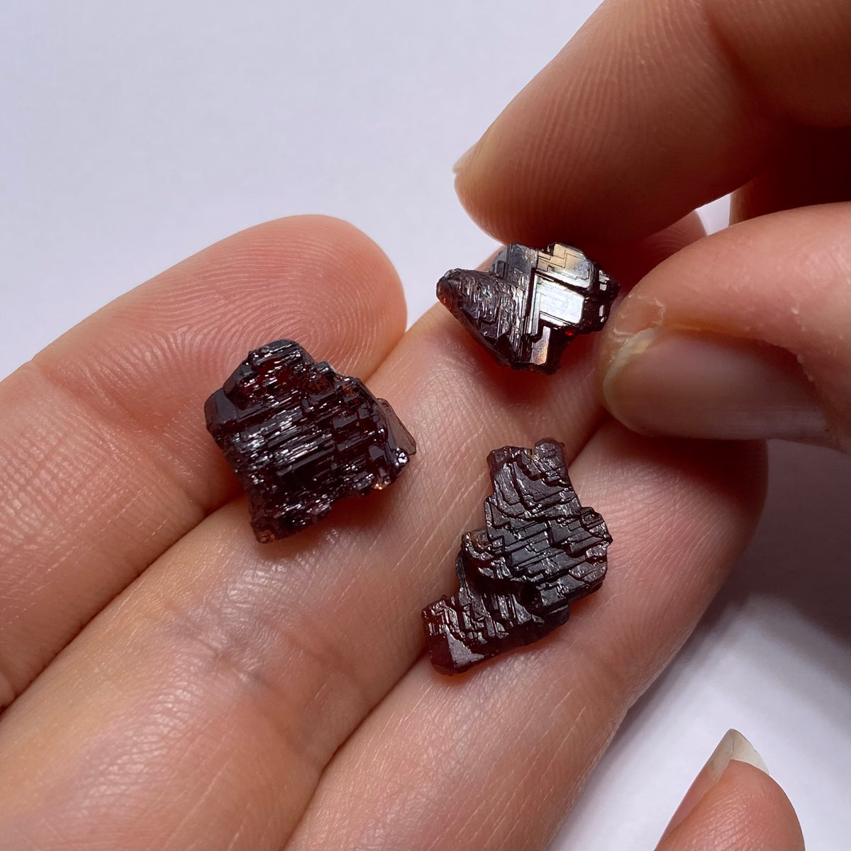 Etched Spessartite Garnet
