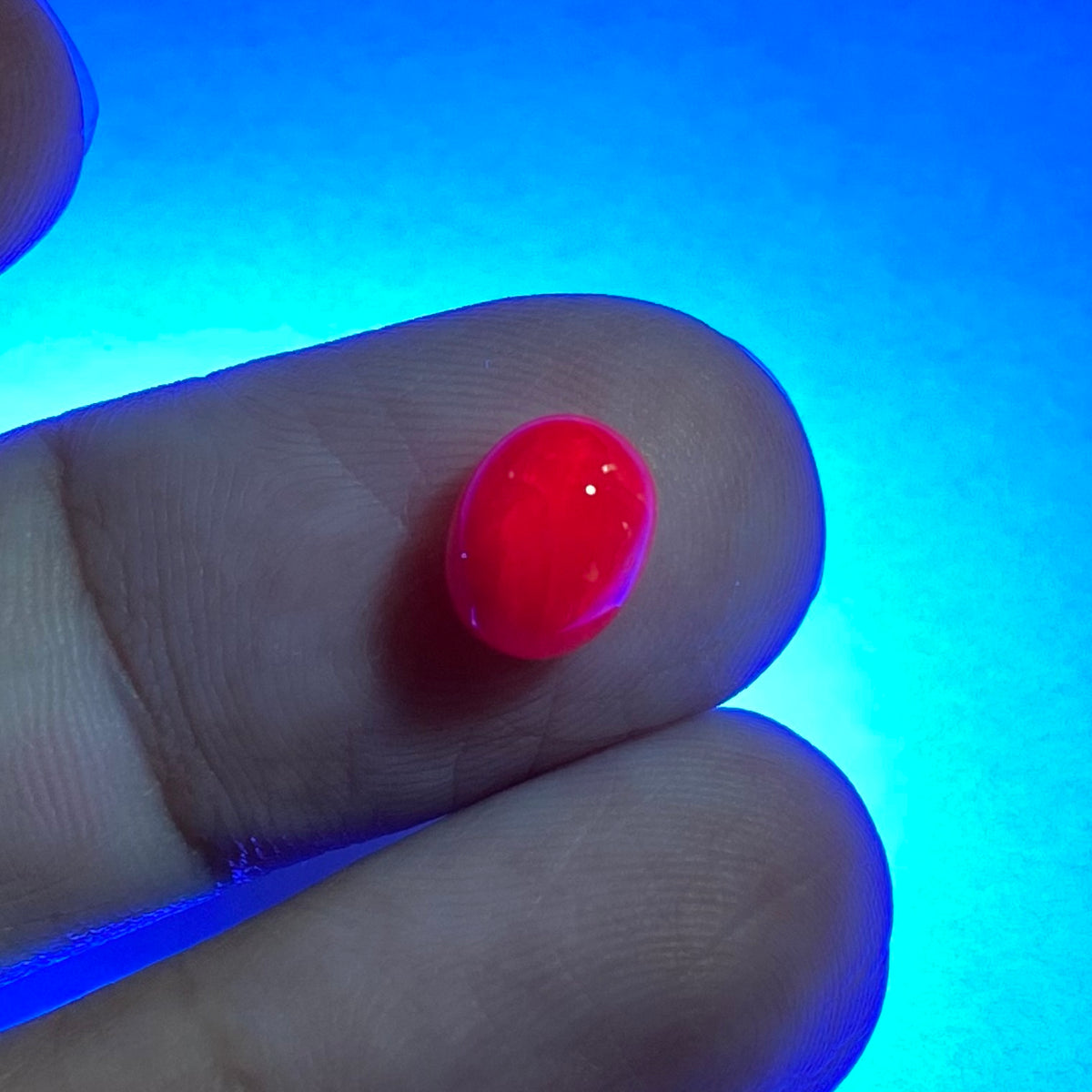 Unheated Ruby Cabochon - Kenya