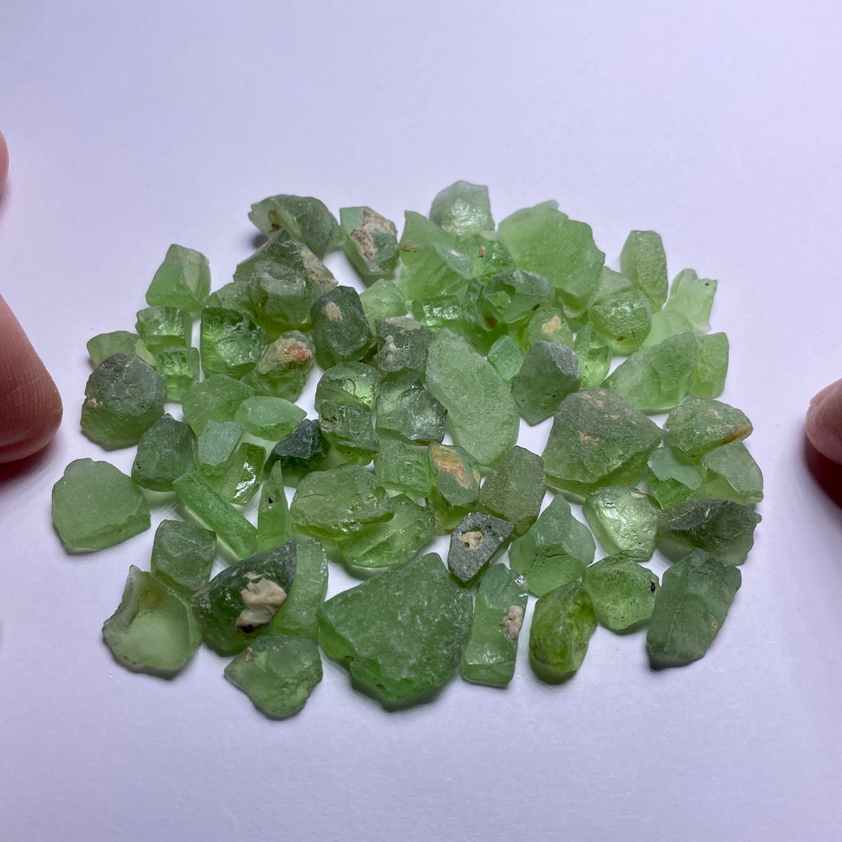 Peridot - Mogok, Burma