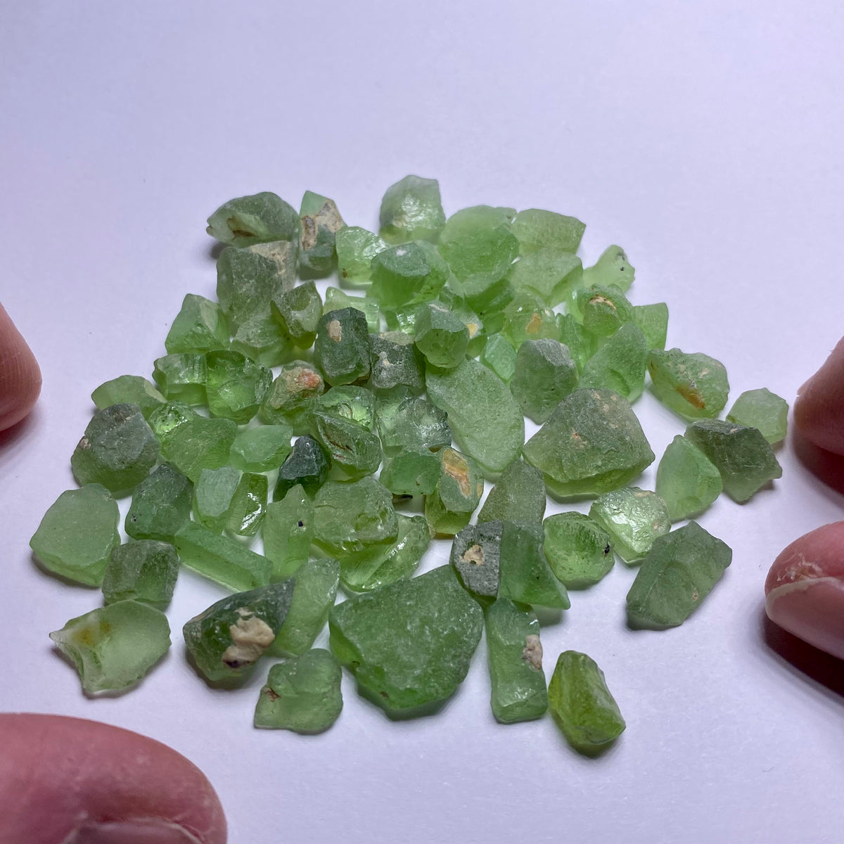 Peridot - Mogok, Burma