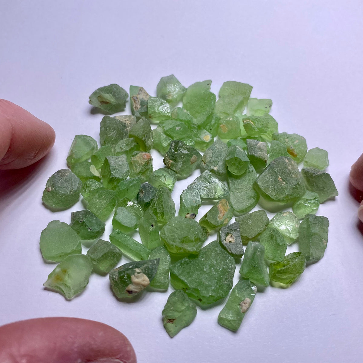 Peridot - Mogok, Burma