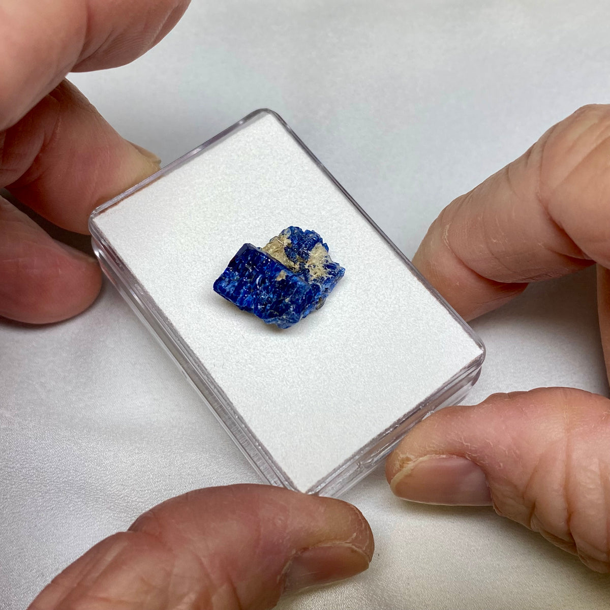 Cobalt Blue Spinel Crystal - Monkey Mine, An Phu, Vietnam