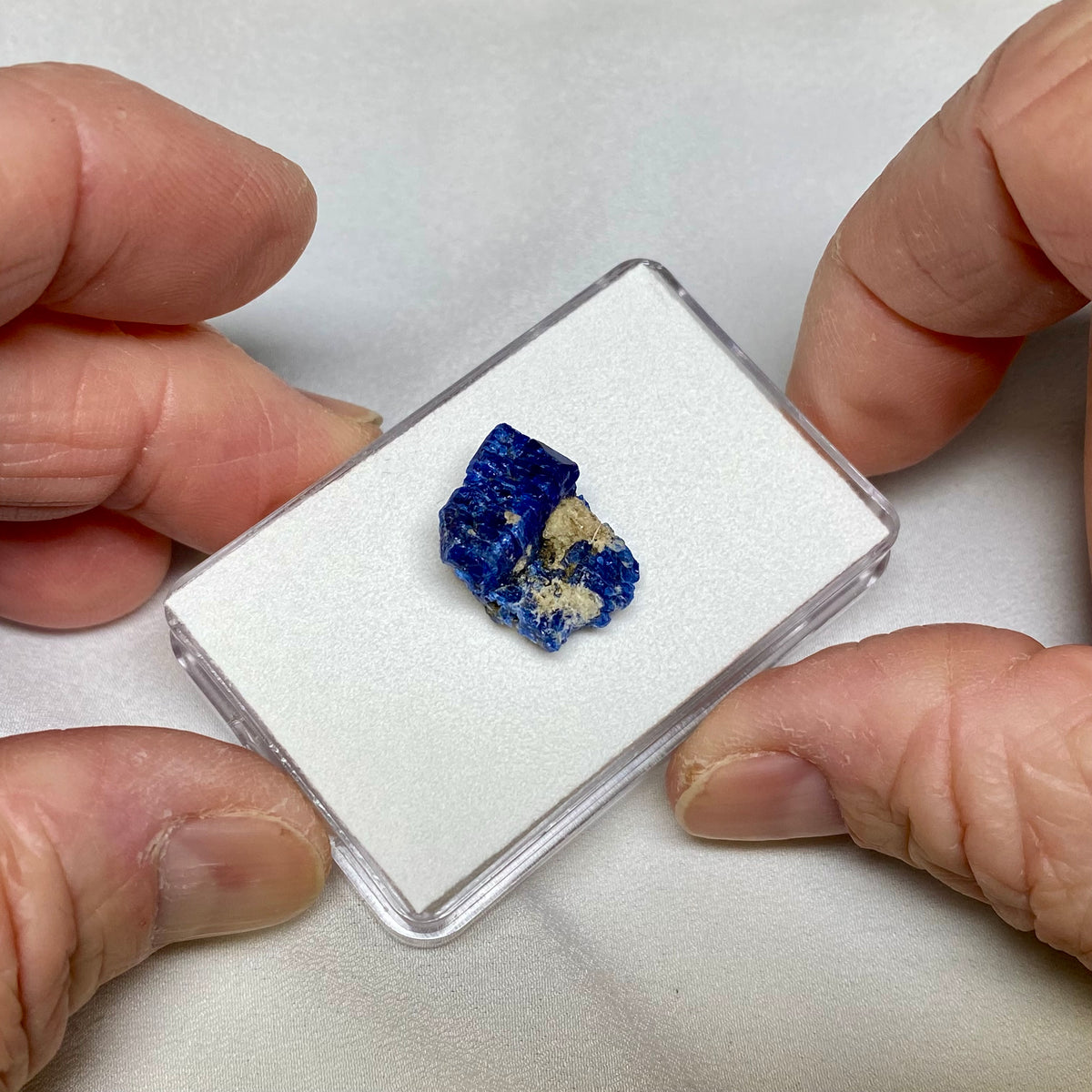 Cobalt Blue Spinel Crystal - Monkey Mine, An Phu, Vietnam