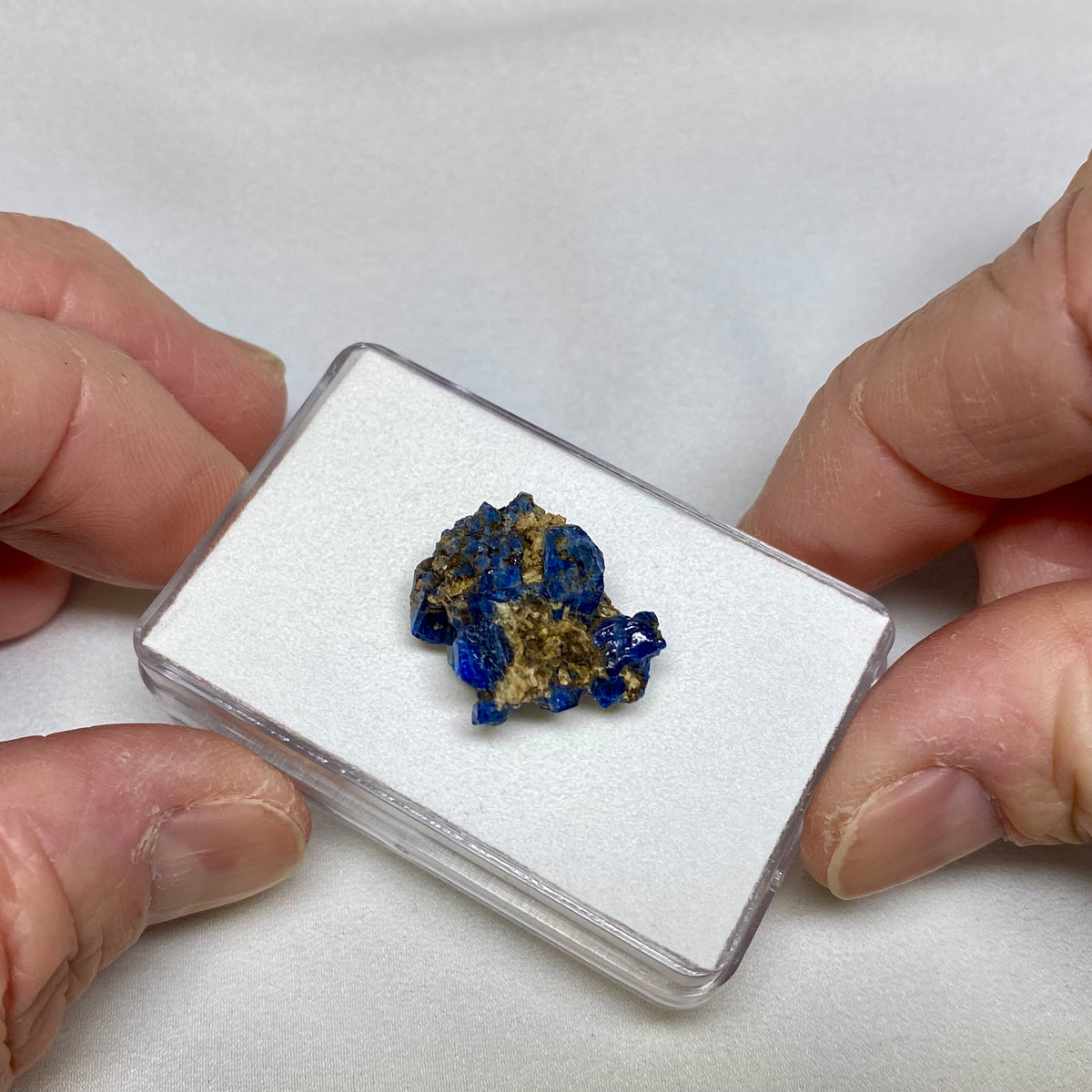 Cobalt Blue Spinel Crystal - Monkey Mine, An Phu, Vietnam