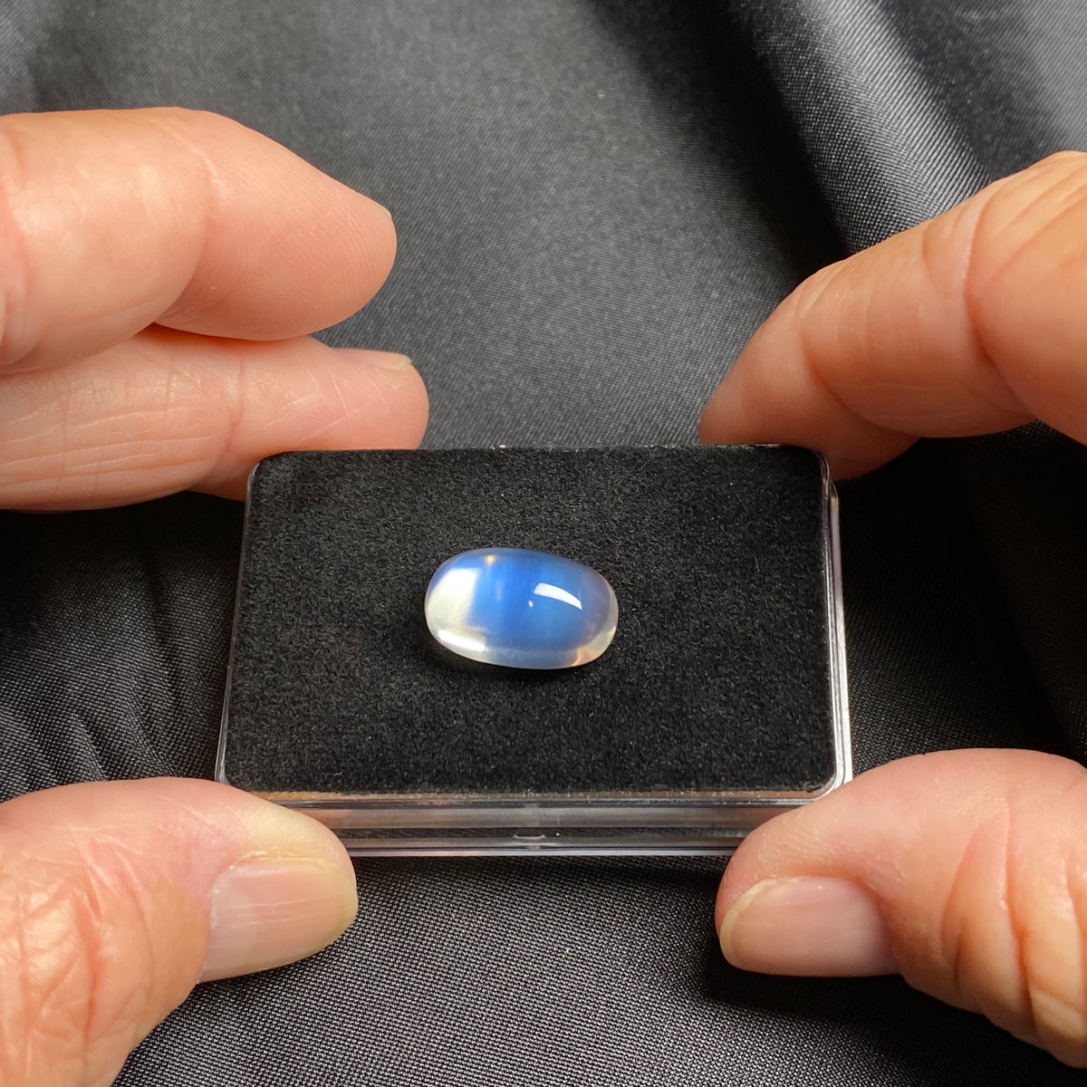 Blue Burmese Moonstone