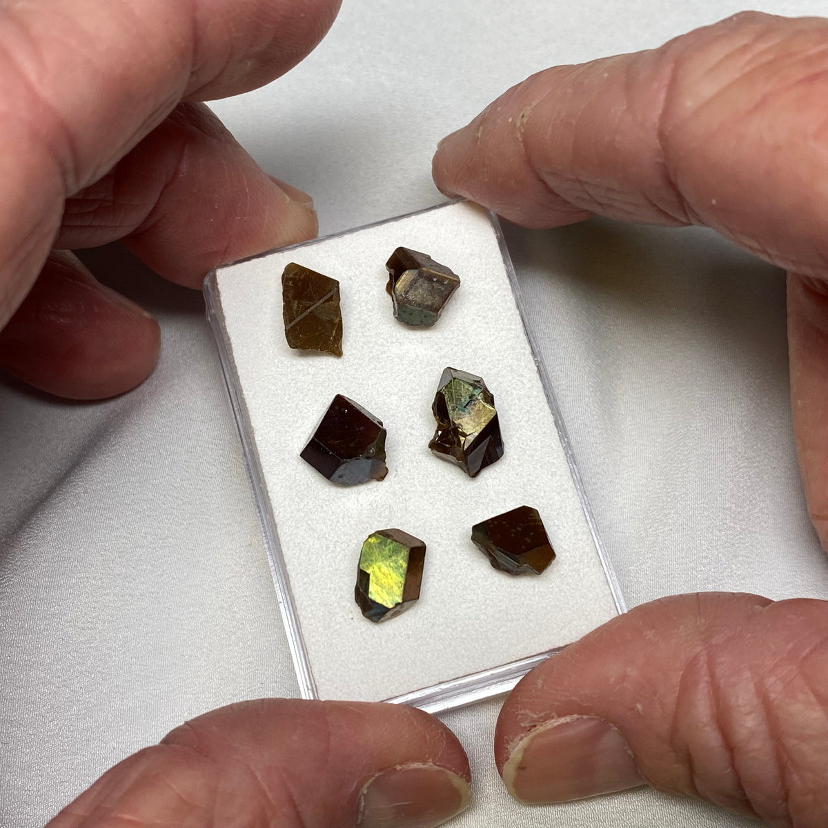 Rainbow Garnet Crystals - Japan