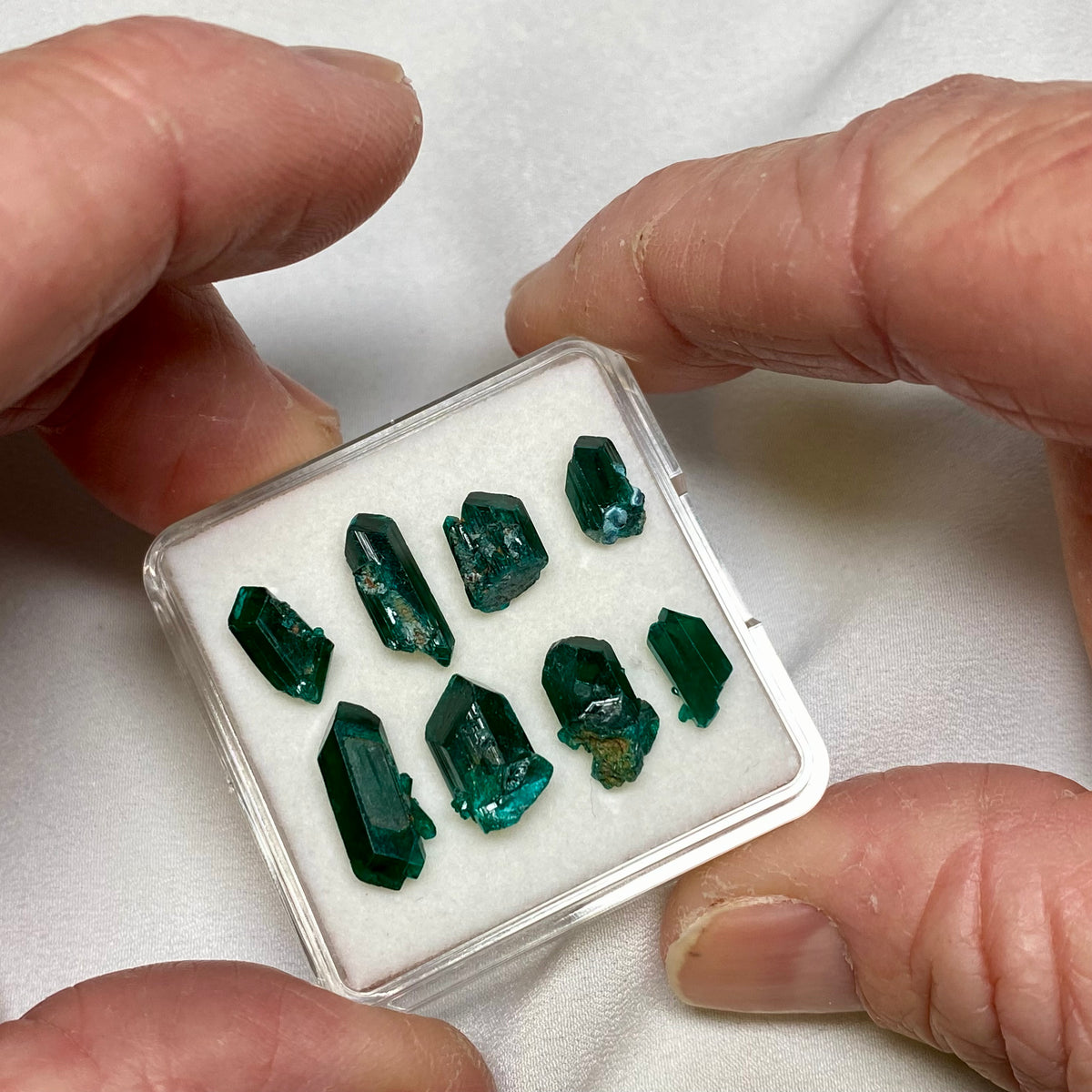 Diopside Crystals - Congo