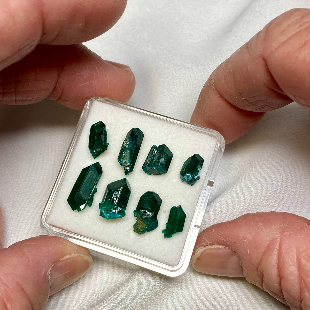 Diopside Crystals - Congo