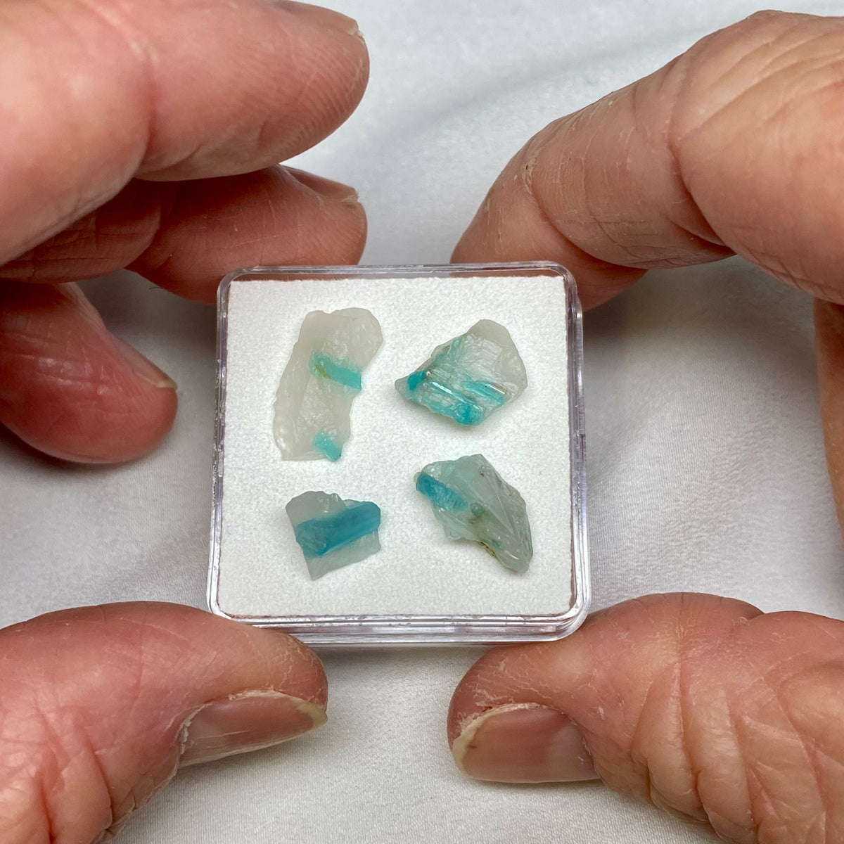 Paraiba Tourmaline Crystals - Paraiba, Brazil