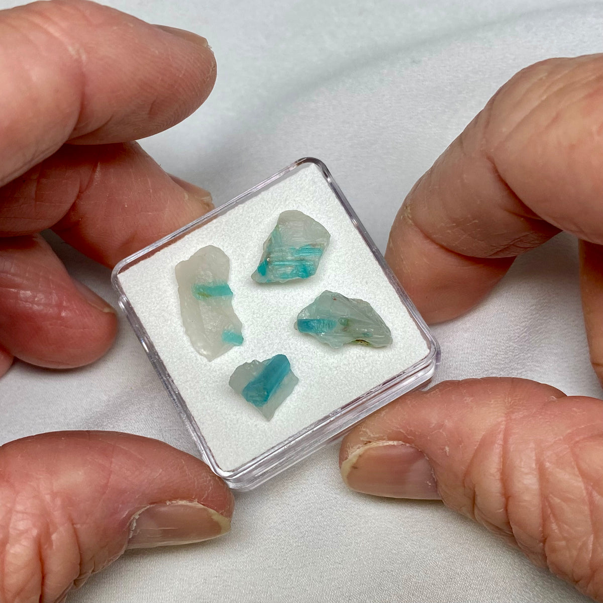 Paraiba Tourmaline Crystals - Paraiba, Brazil