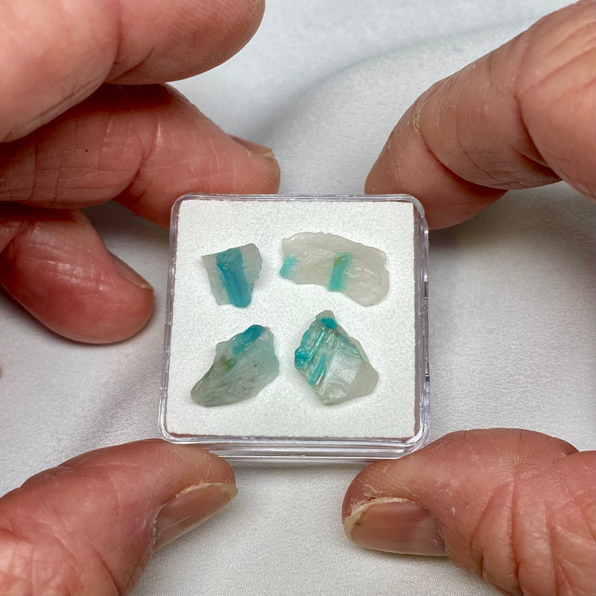 Paraiba Tourmaline Crystals - Paraiba, Brazil