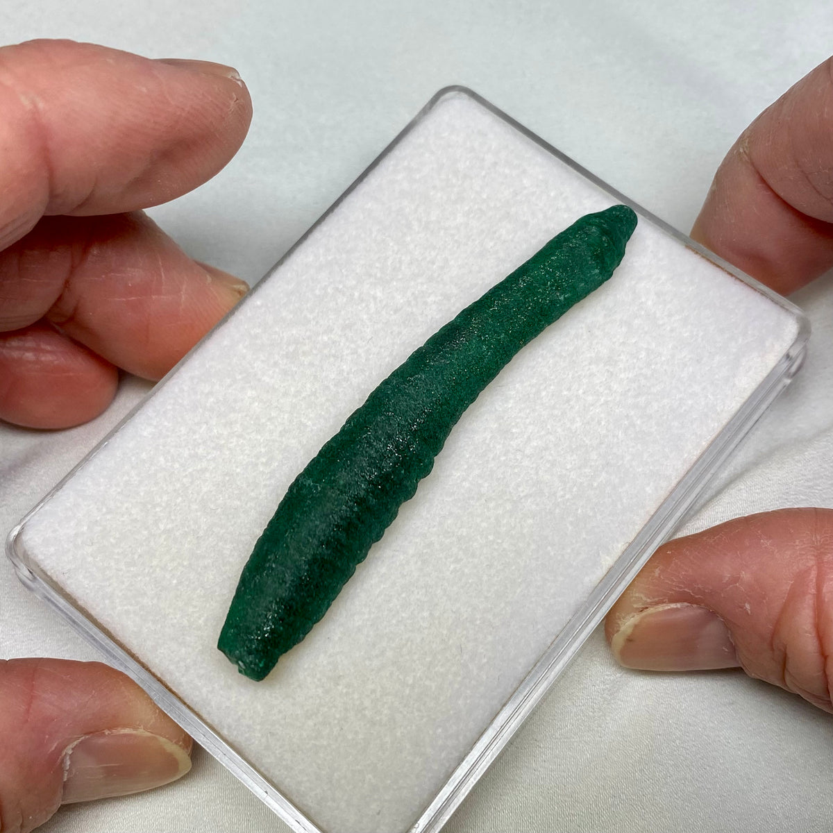 Malachite stalactite - China
