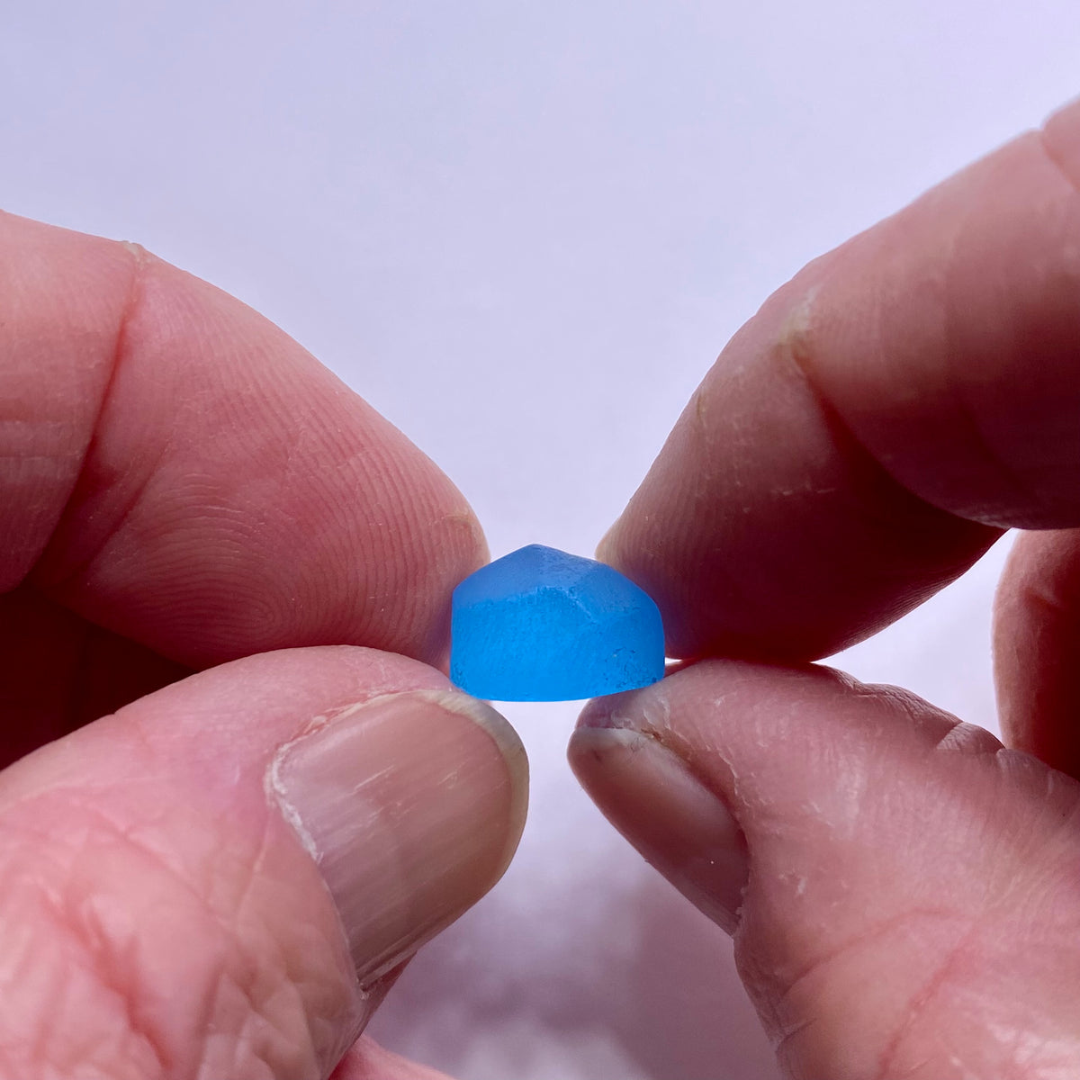 Electric Blue Topaz Preform - 12 mm