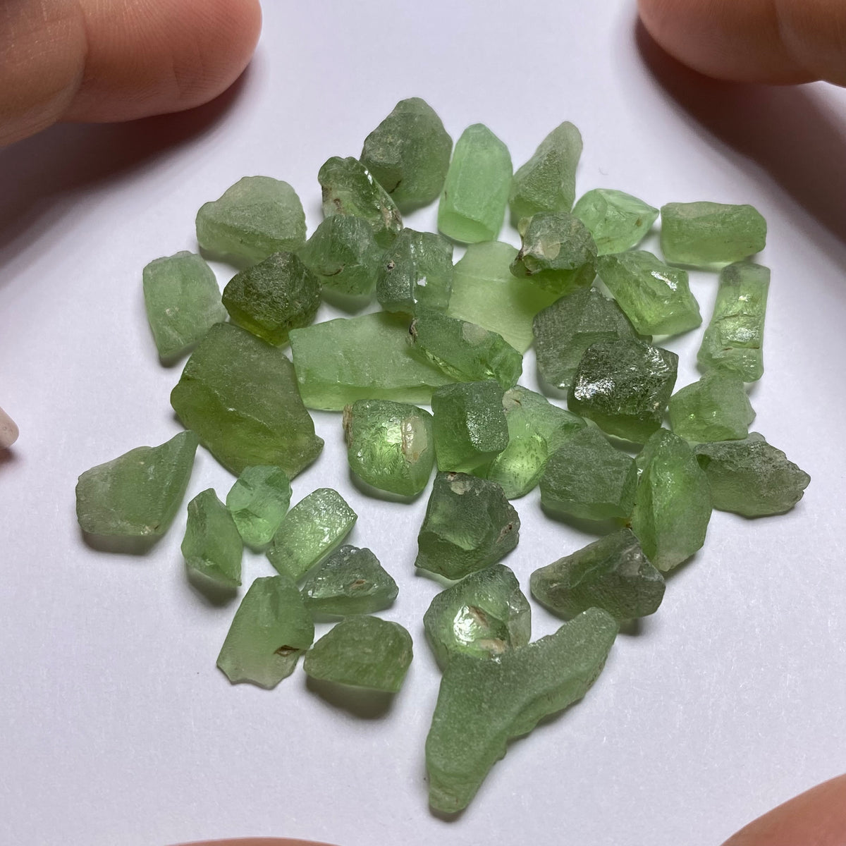Peridot - Mogok, Burma