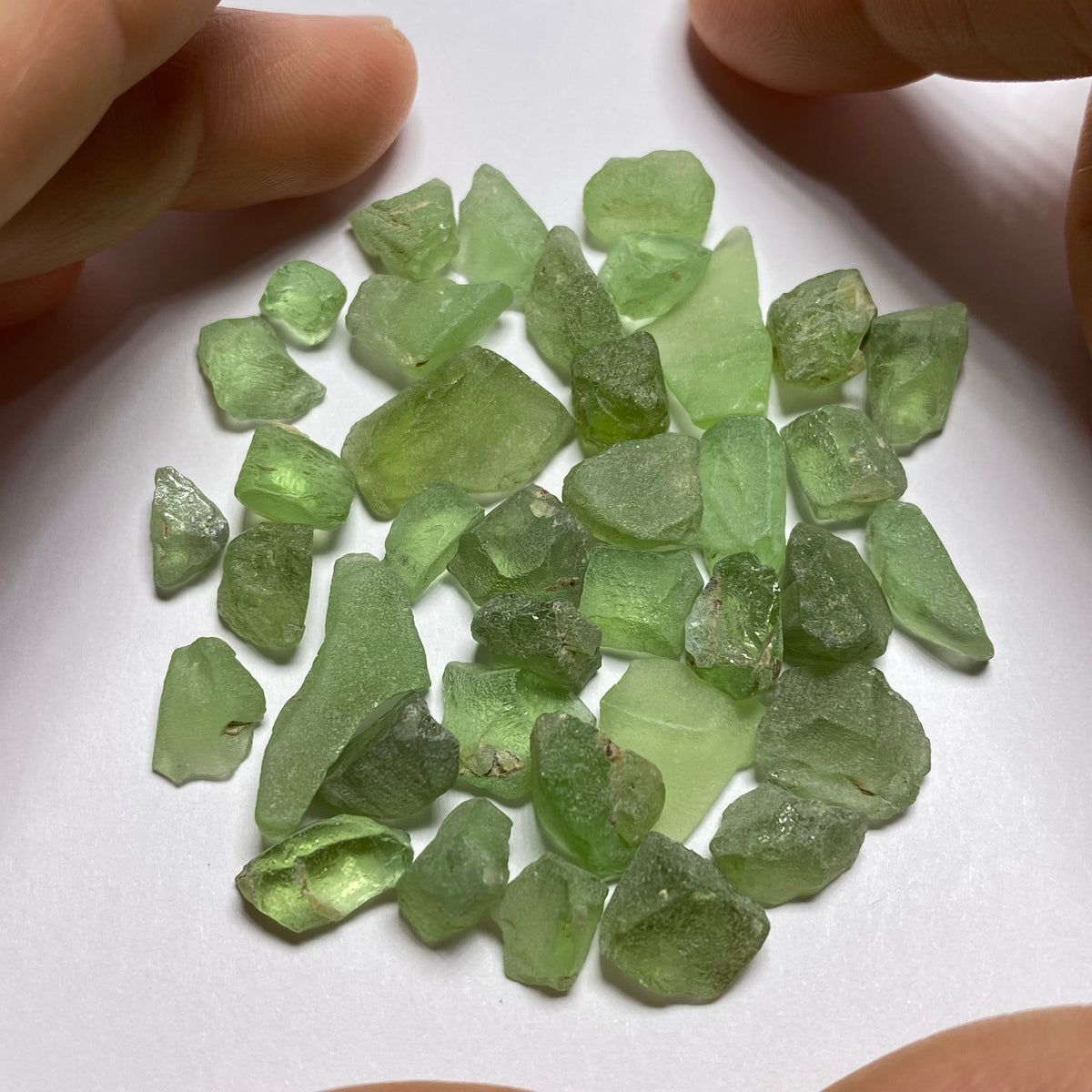Peridot - Mogok, Burma