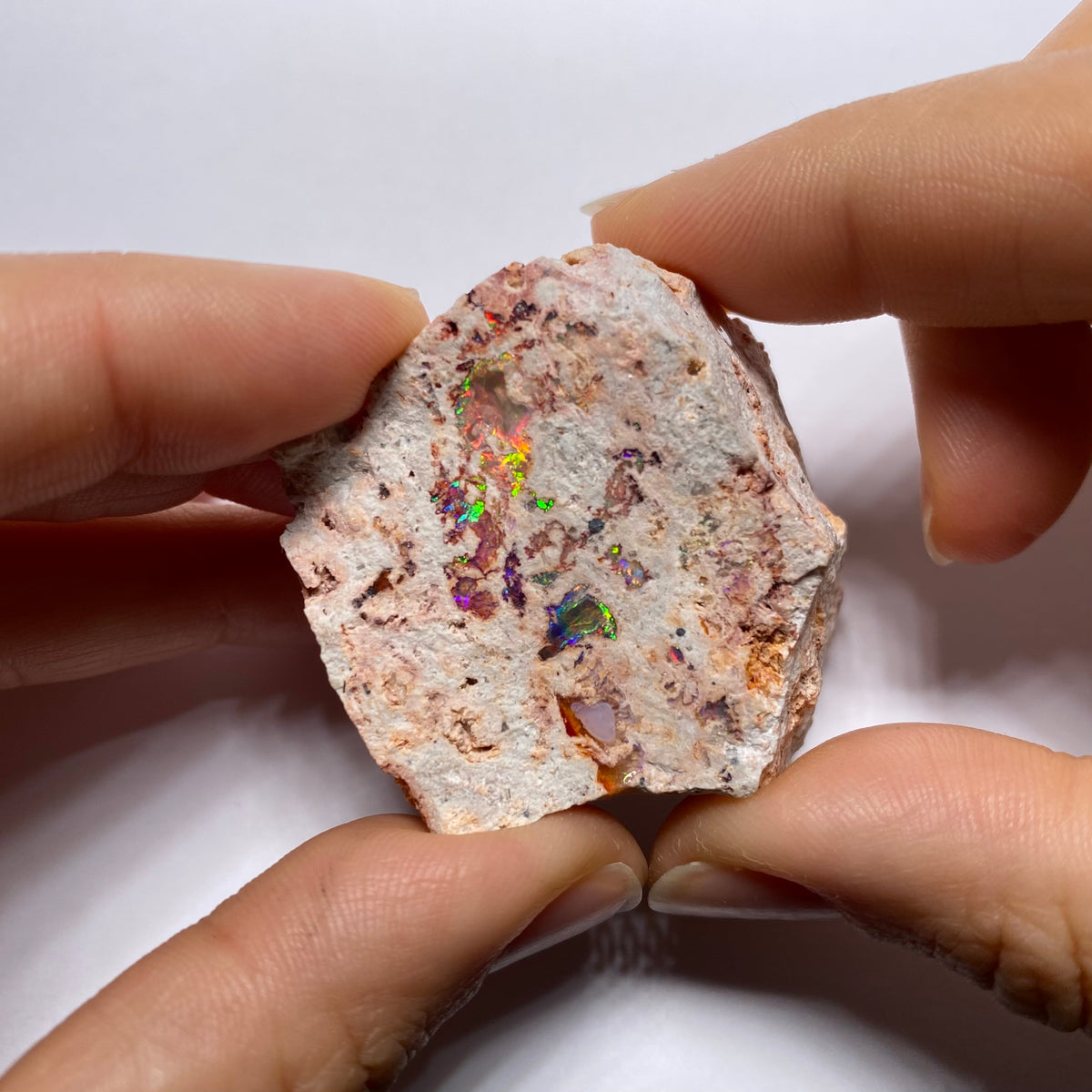 Cantera Opal in Rhyolite - La Trinidad, Mexico