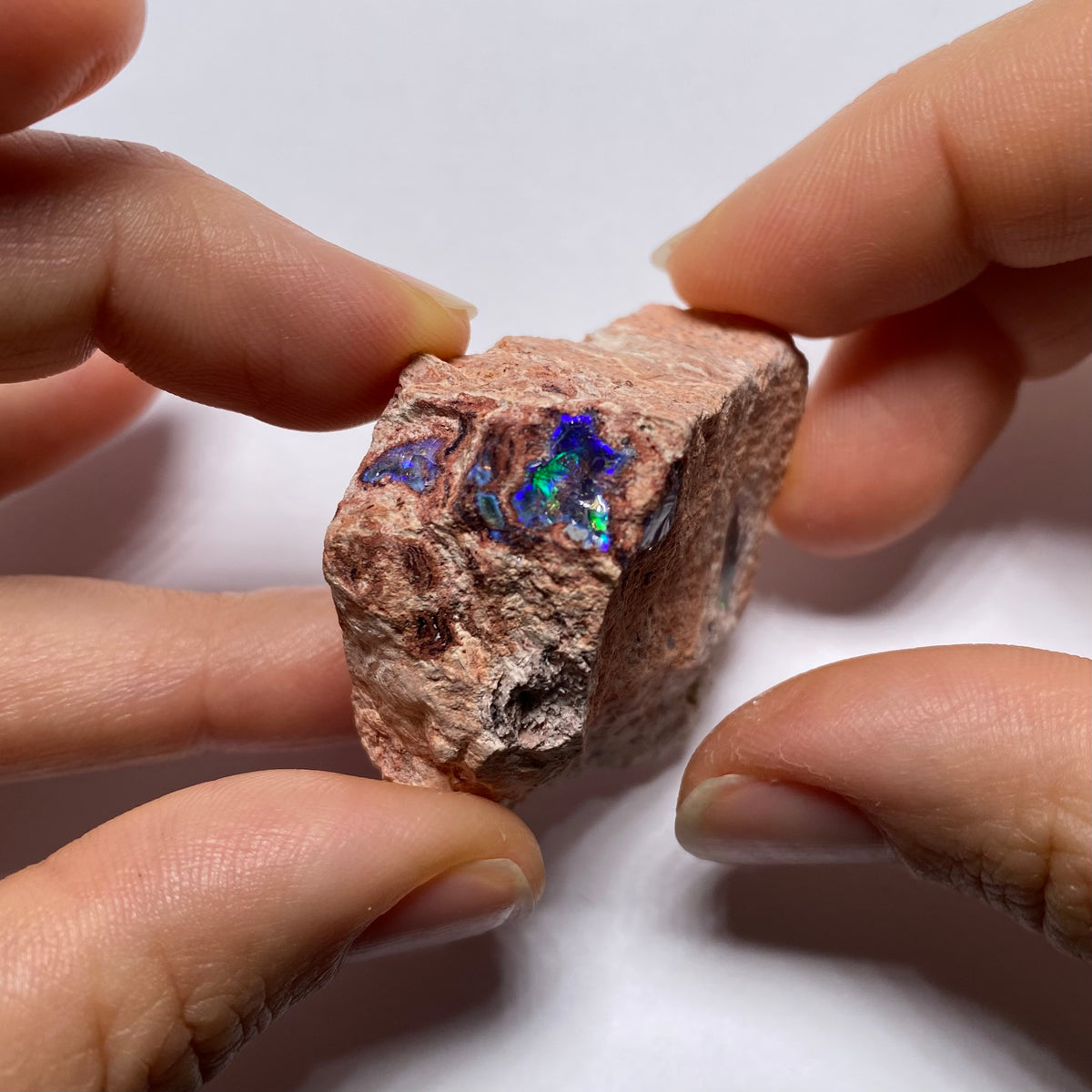 Cantera Opal in Rhyolite - La Trinidad, Mexico