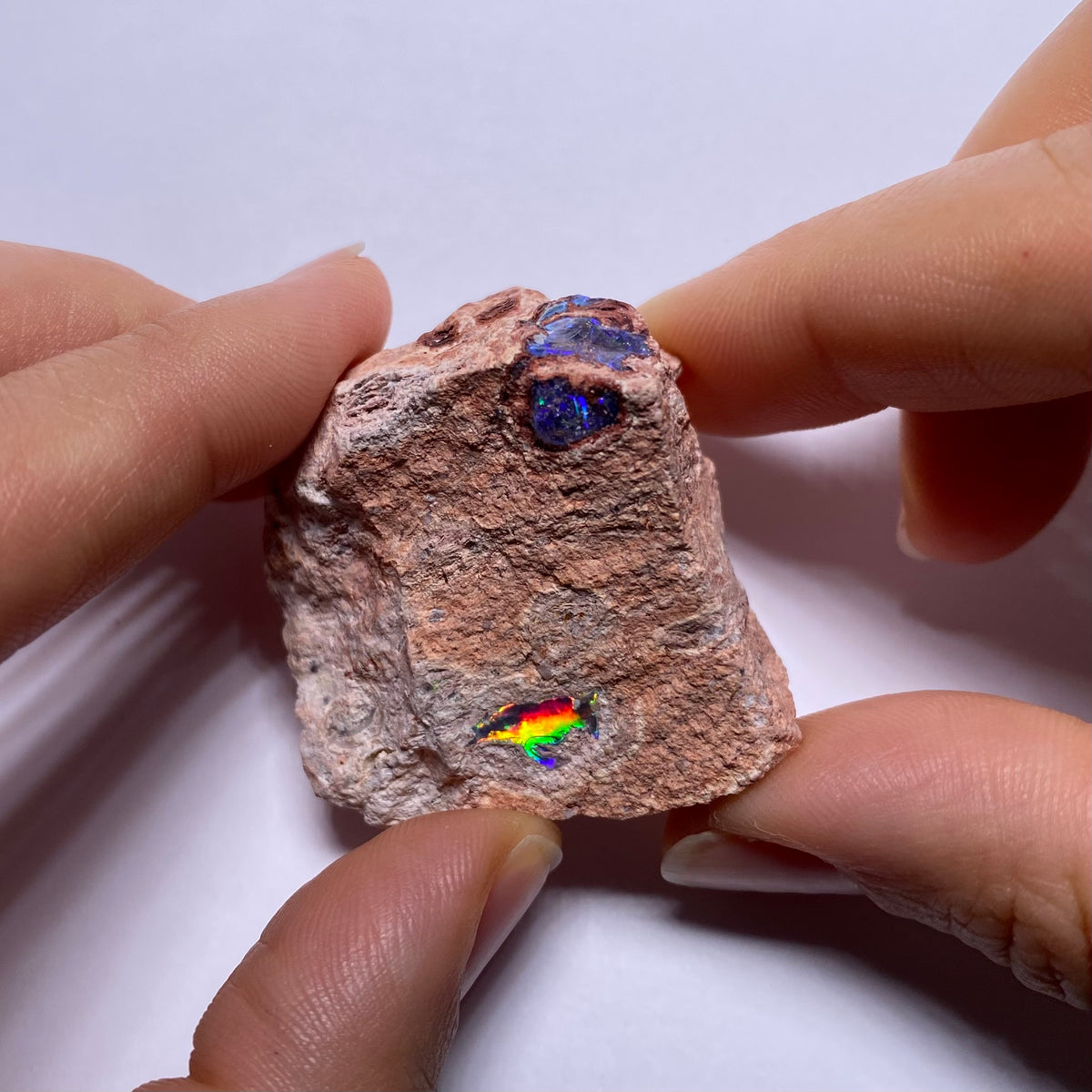 Cantera Opal in Rhyolite - La Trinidad, Mexico
