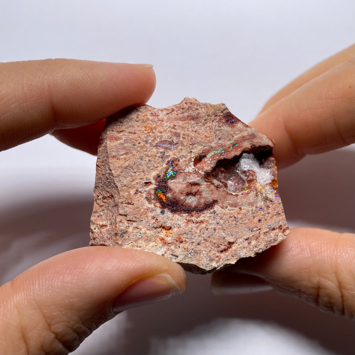 Cantera Opal in Rhyolite - La Trinidad, Mexico