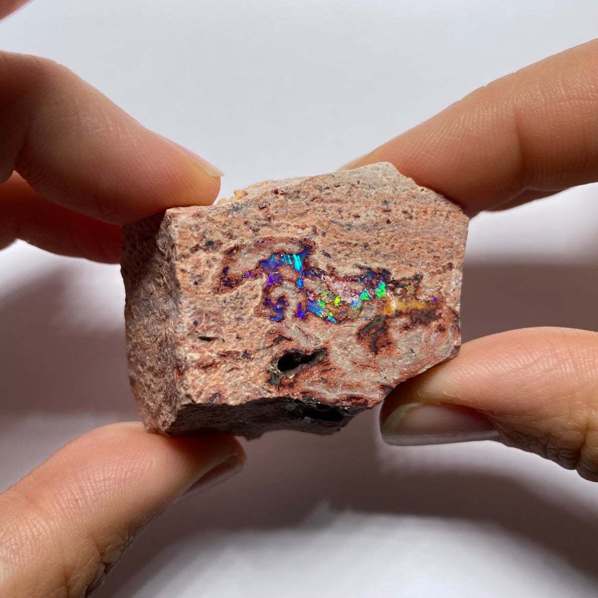 Cantera Opal in Rhyolite - La Trinidad, Mexico