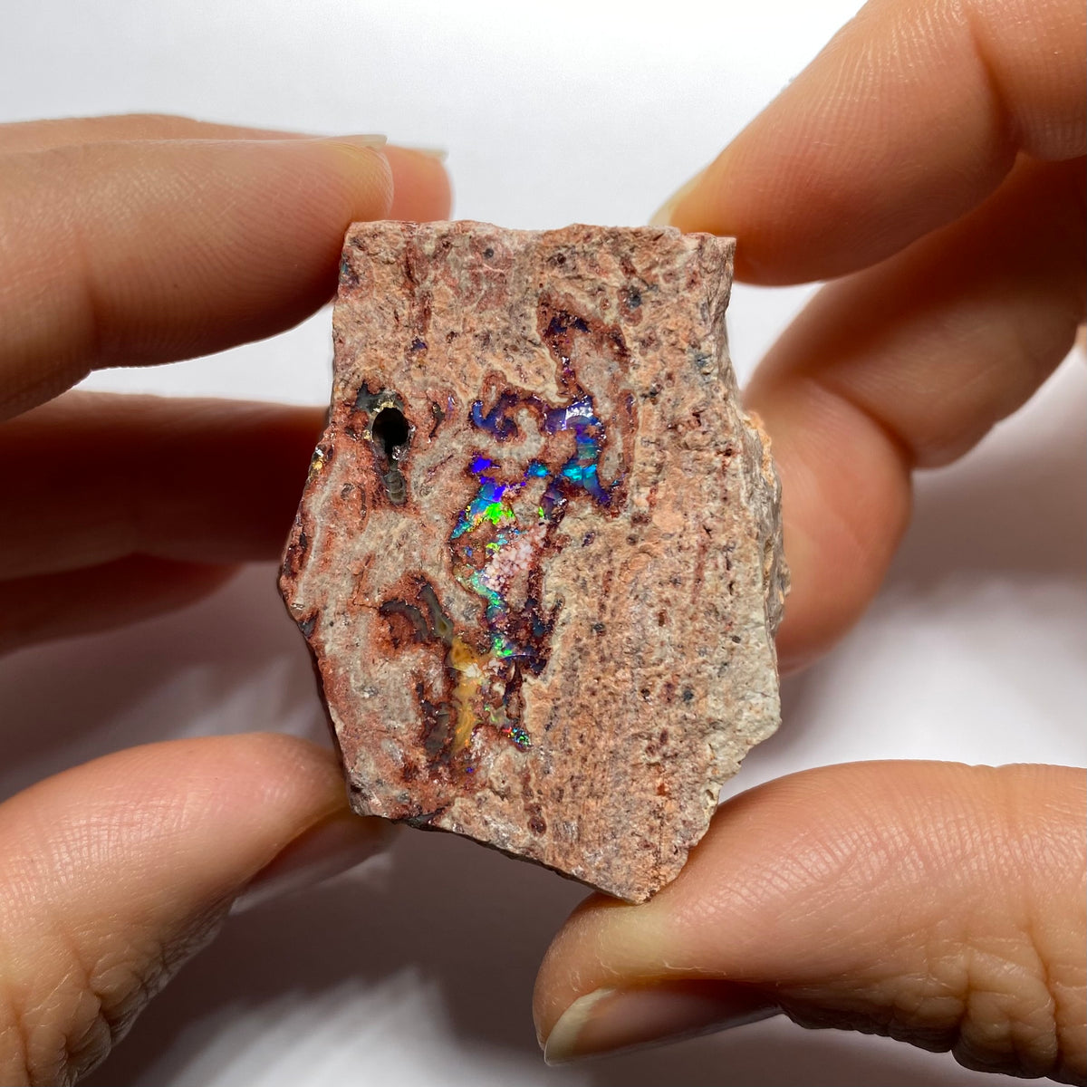 Cantera Opal in Rhyolite - La Trinidad, Mexico