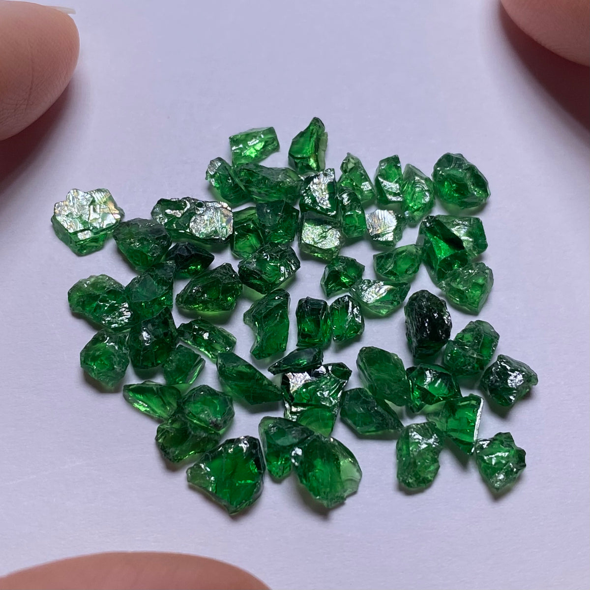 Tsavorite Garnets - Tanzania