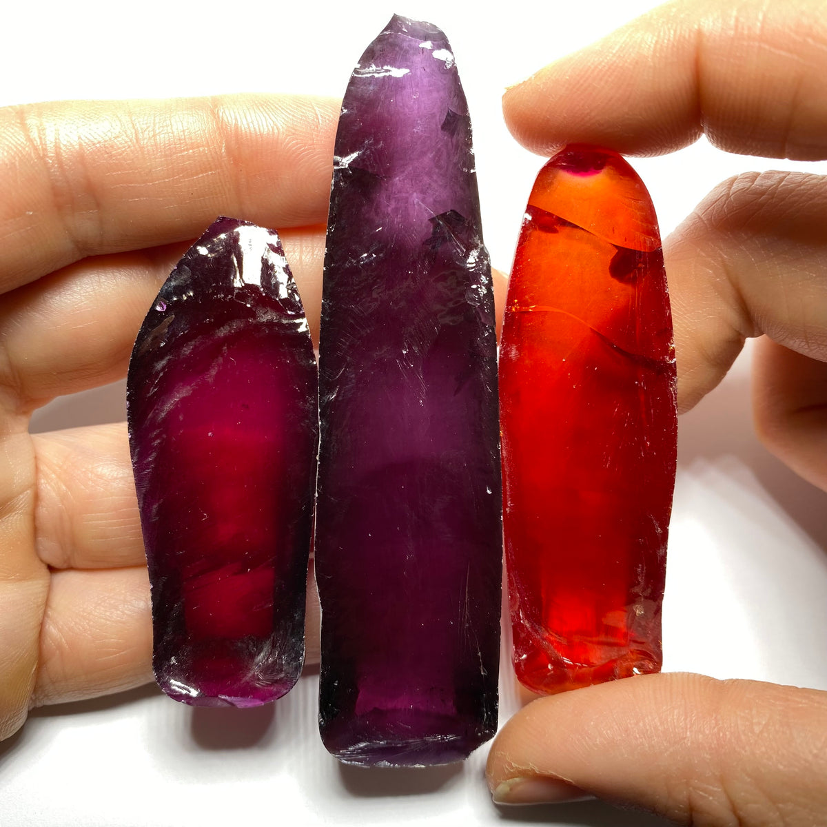 Mixed Synthetic Corundum Parcel
