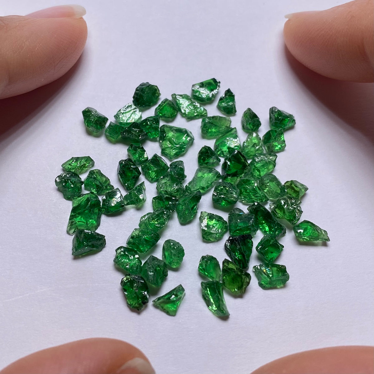 Tsavorite Garnets - Tanzania