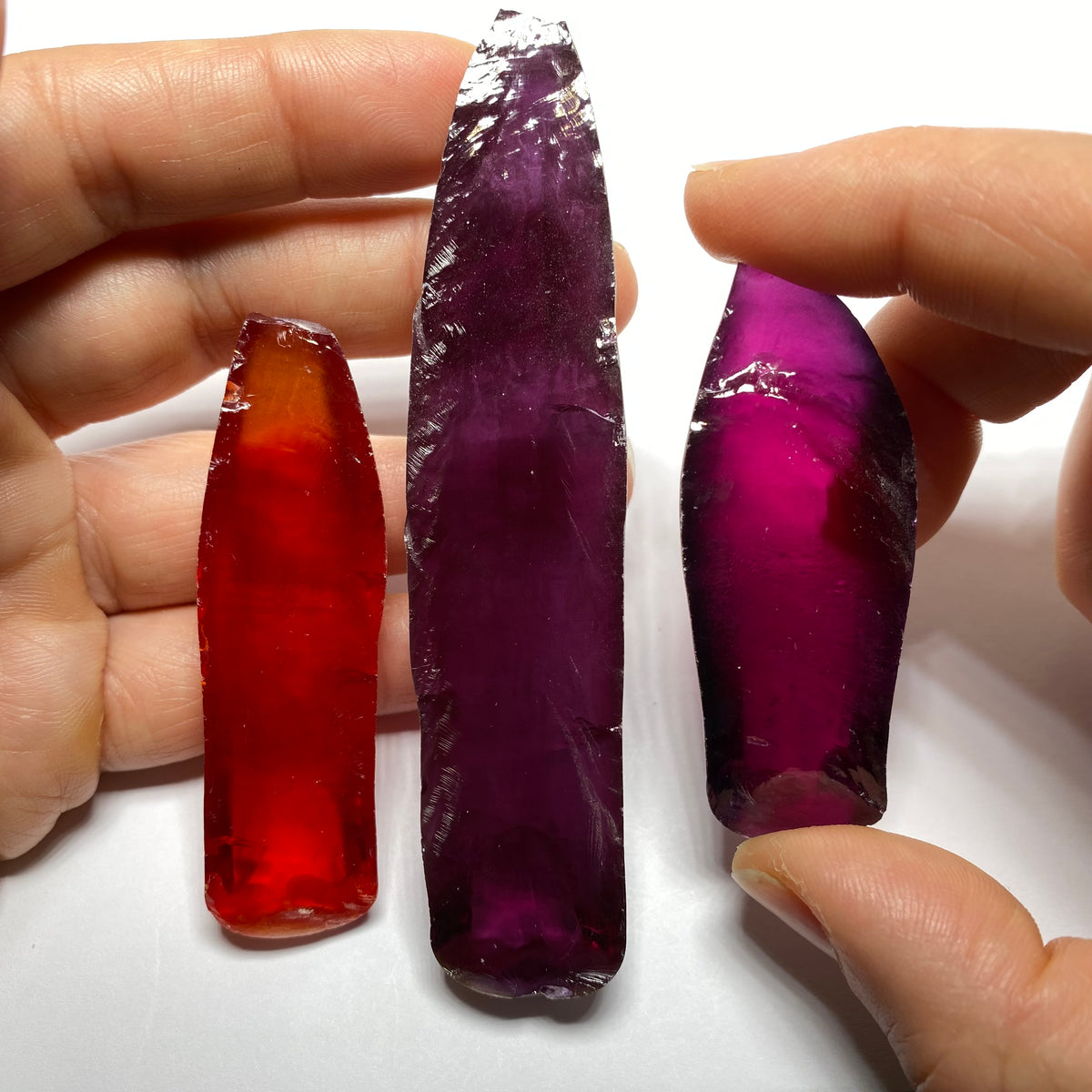 Mixed Synthetic Corundum Parcel