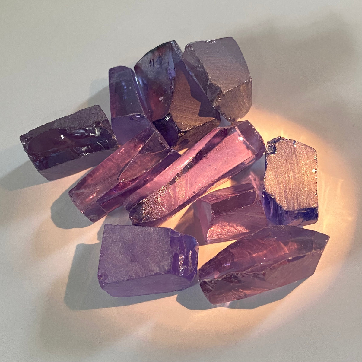 Color Shift CZ #4 Blue to Purple/Pink
