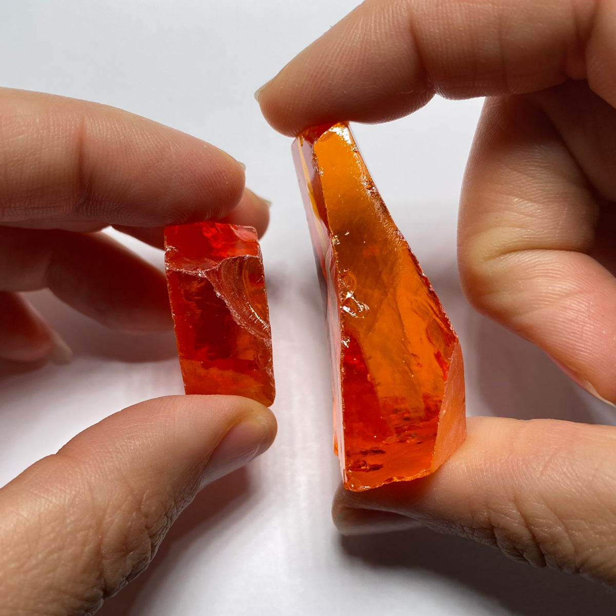 Medium Papaya Cubic Zirconia