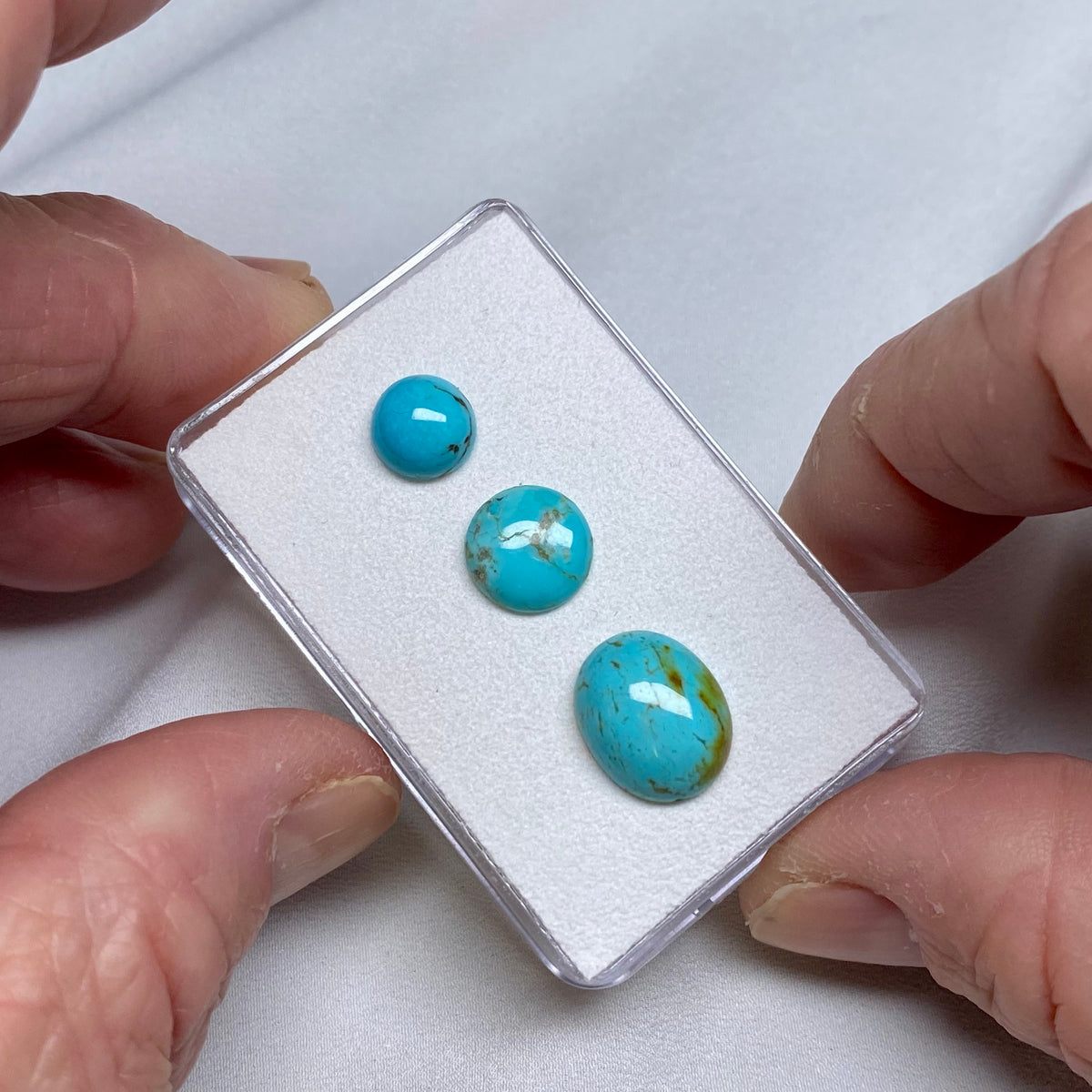 Kingman Turquoise Cabochons - Arizona, USA