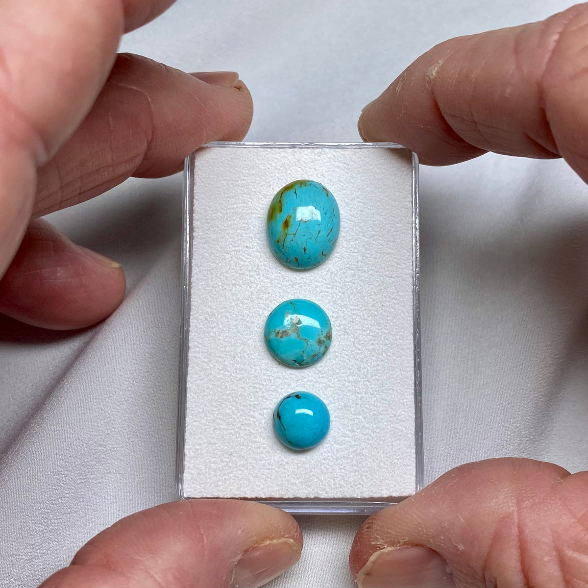 Kingman Turquoise Cabochons - Arizona, USA