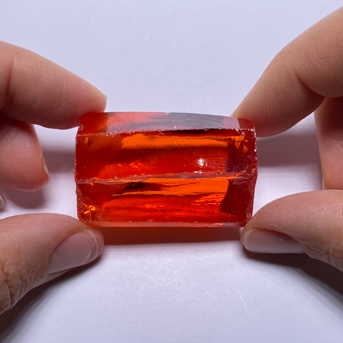 Medium Papaya Cubic Zirconia