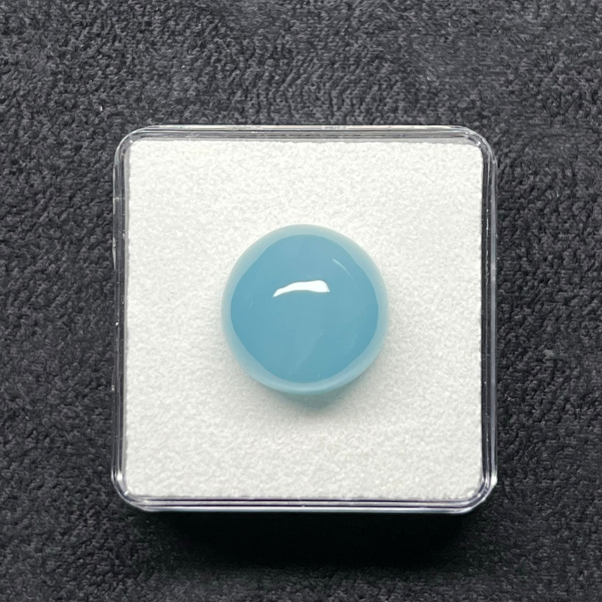 Silky Aquamarine Cabochon