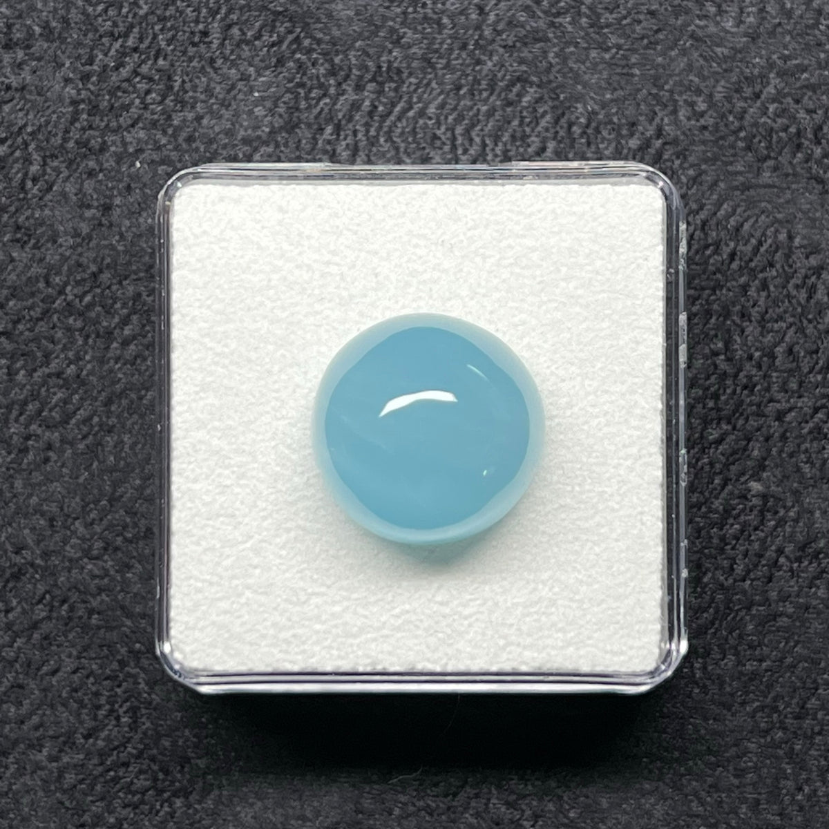 Silky Aquamarine Cabochon
