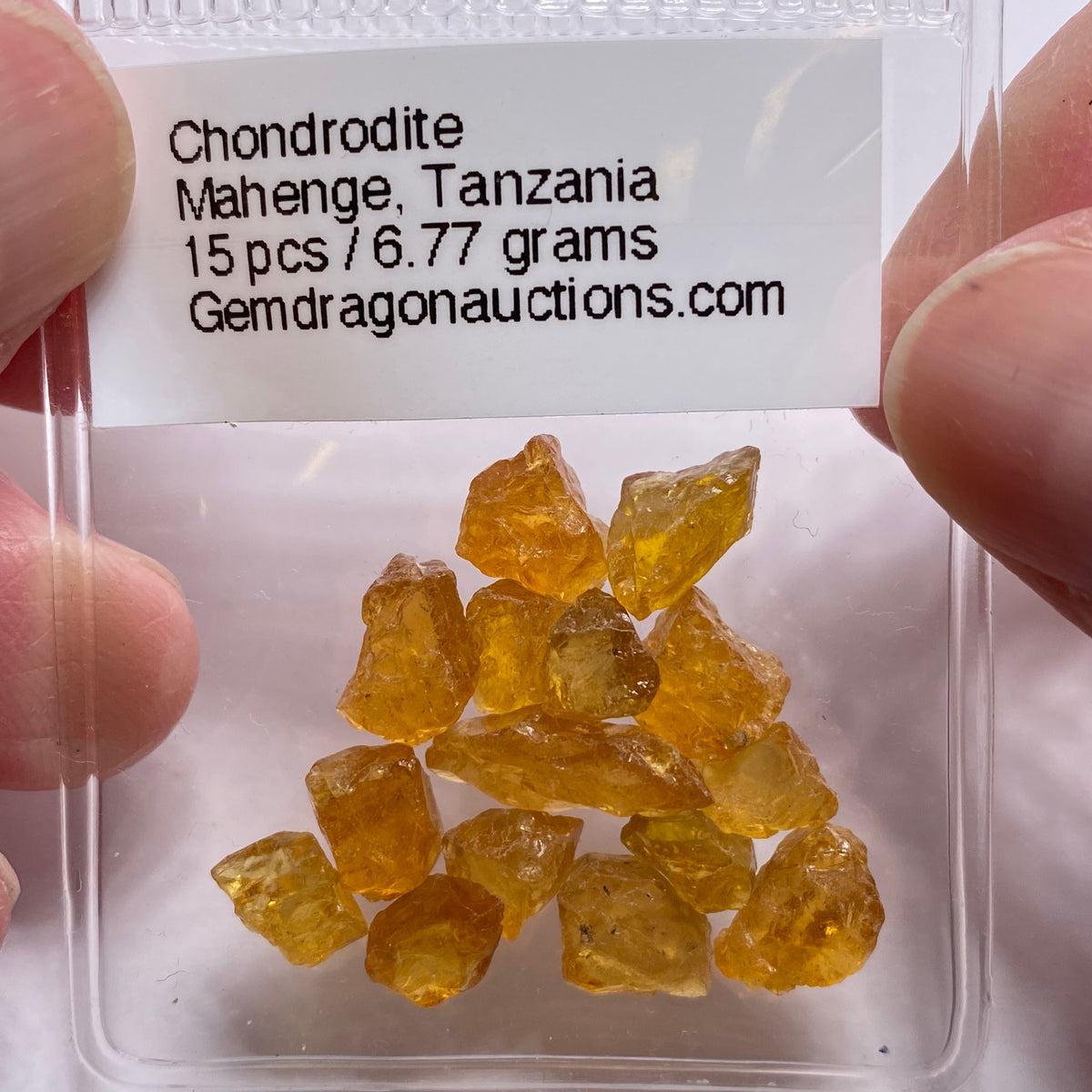 Chondrodite -  Mahenge, Tanzania