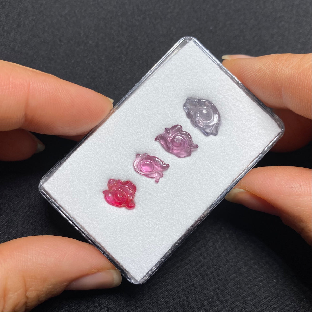 Burmese Spinel Carvings
