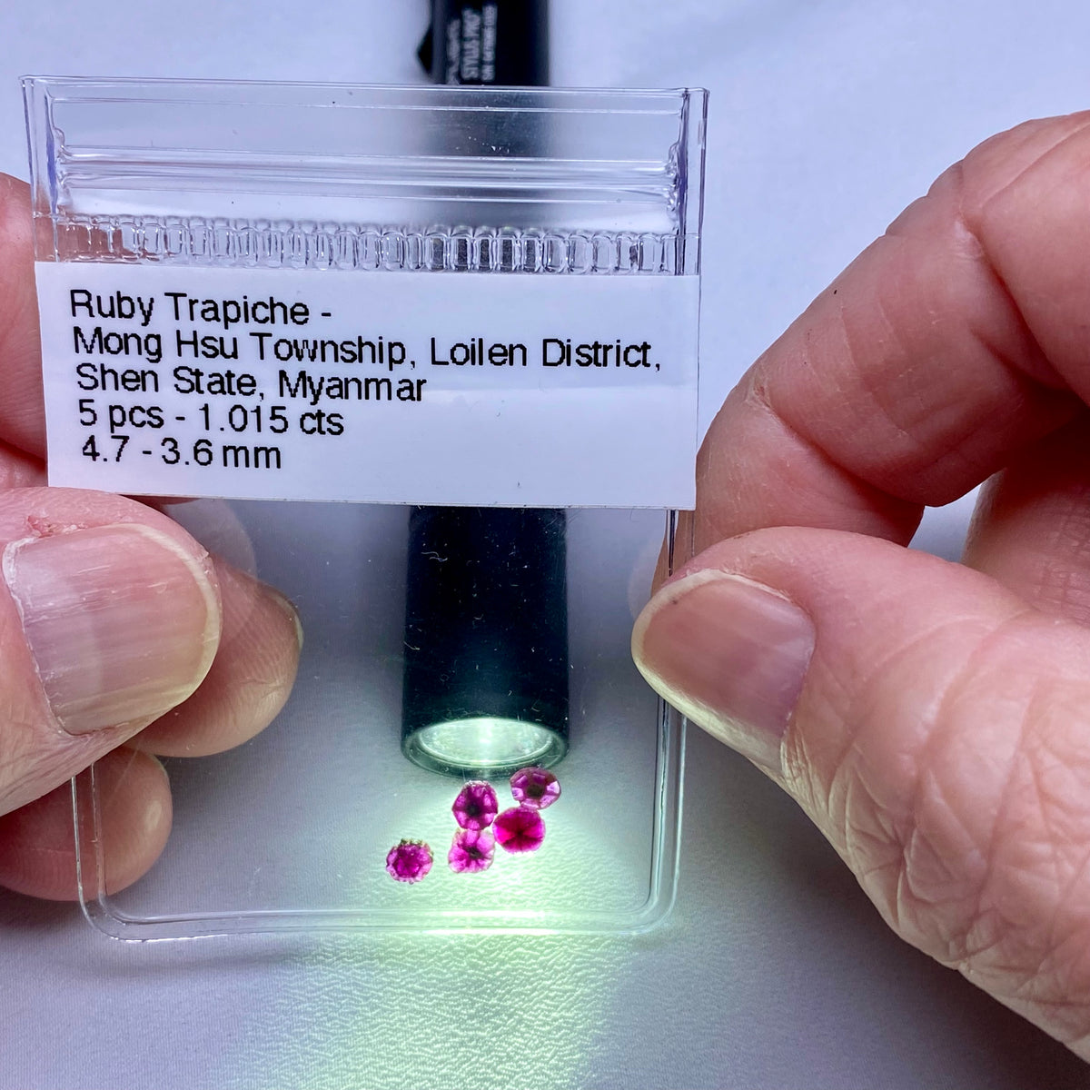 Ruby Trapiche - Shen State, Myanmar