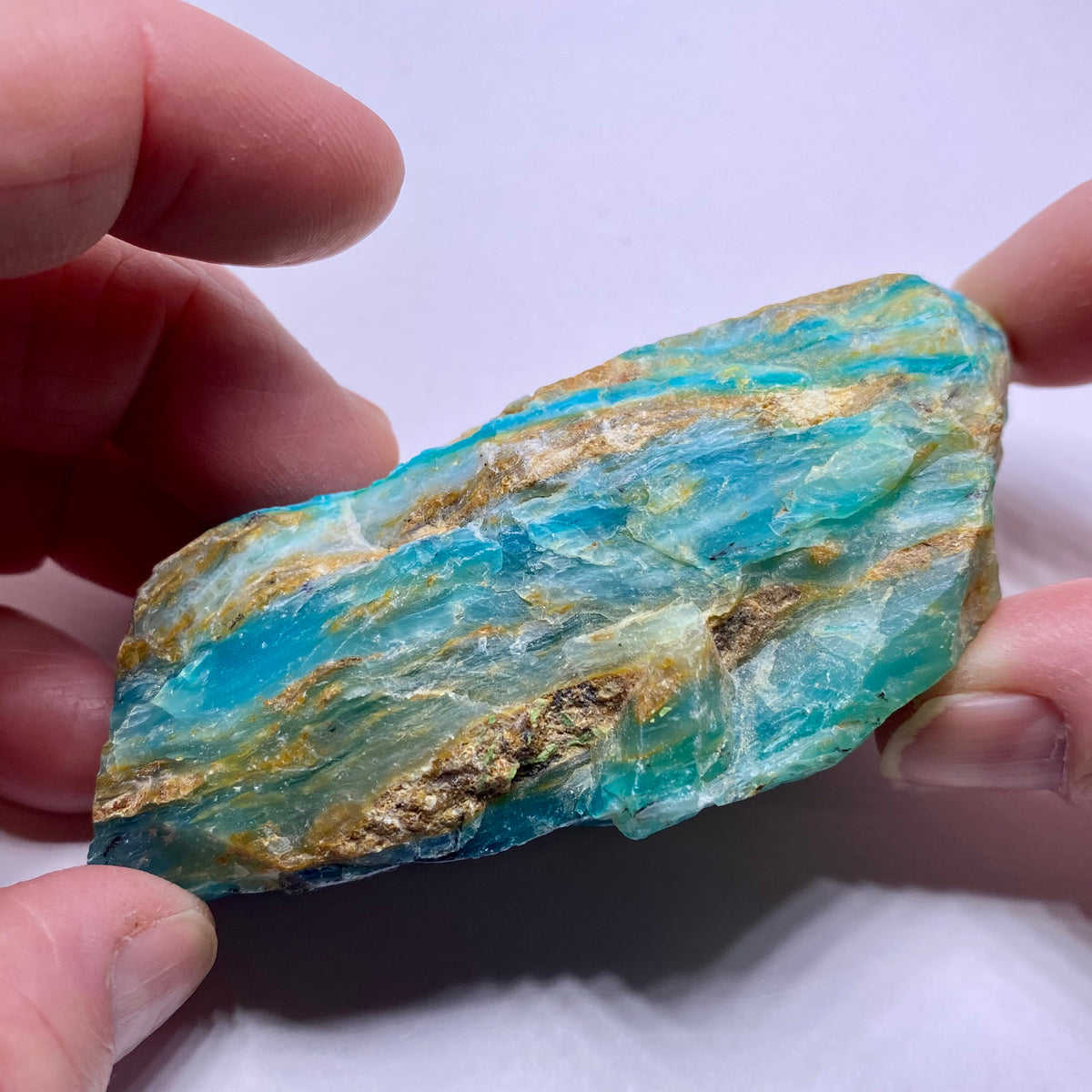 Blue Peruvian Opal - Peru
