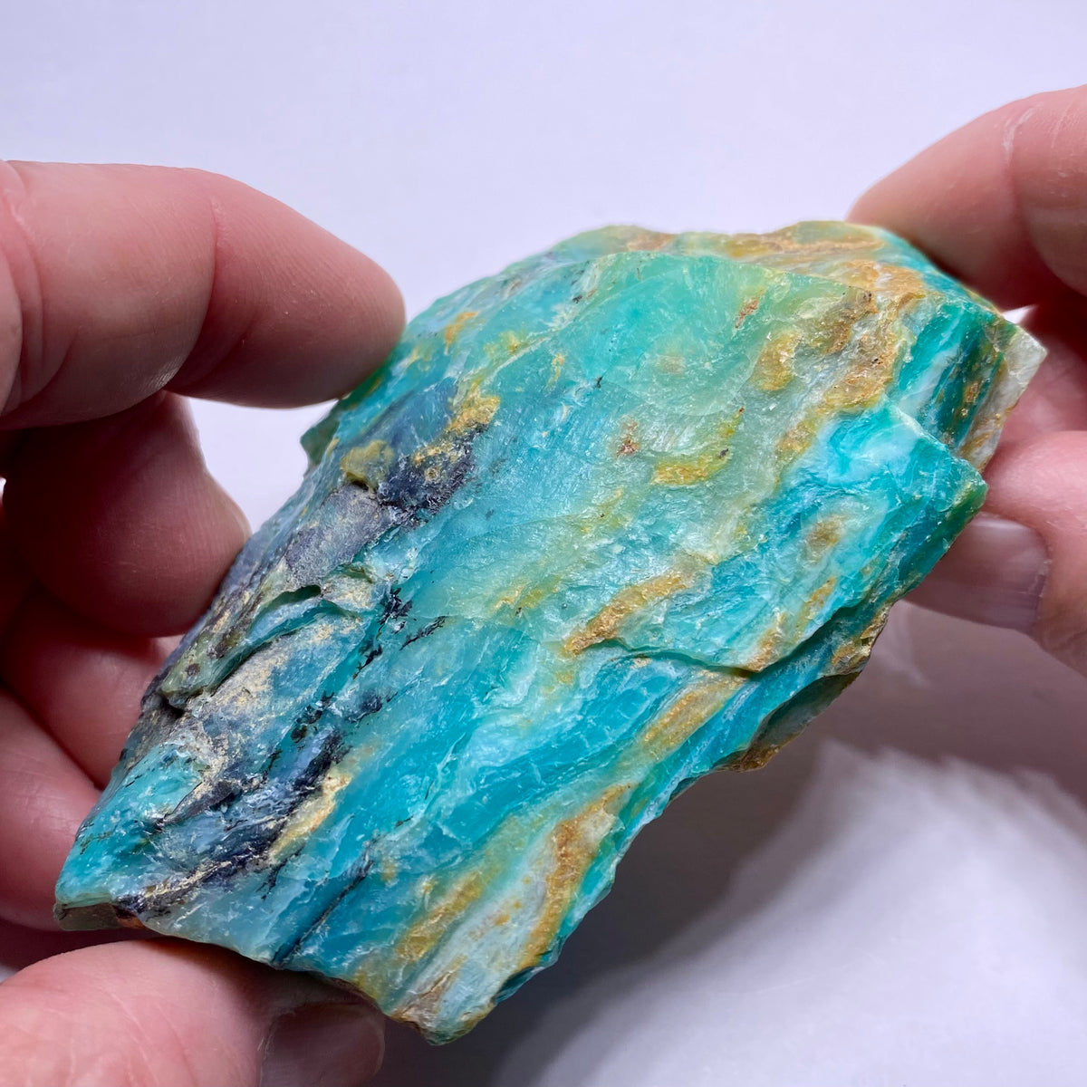 Blue Peruvian Opal - Peru
