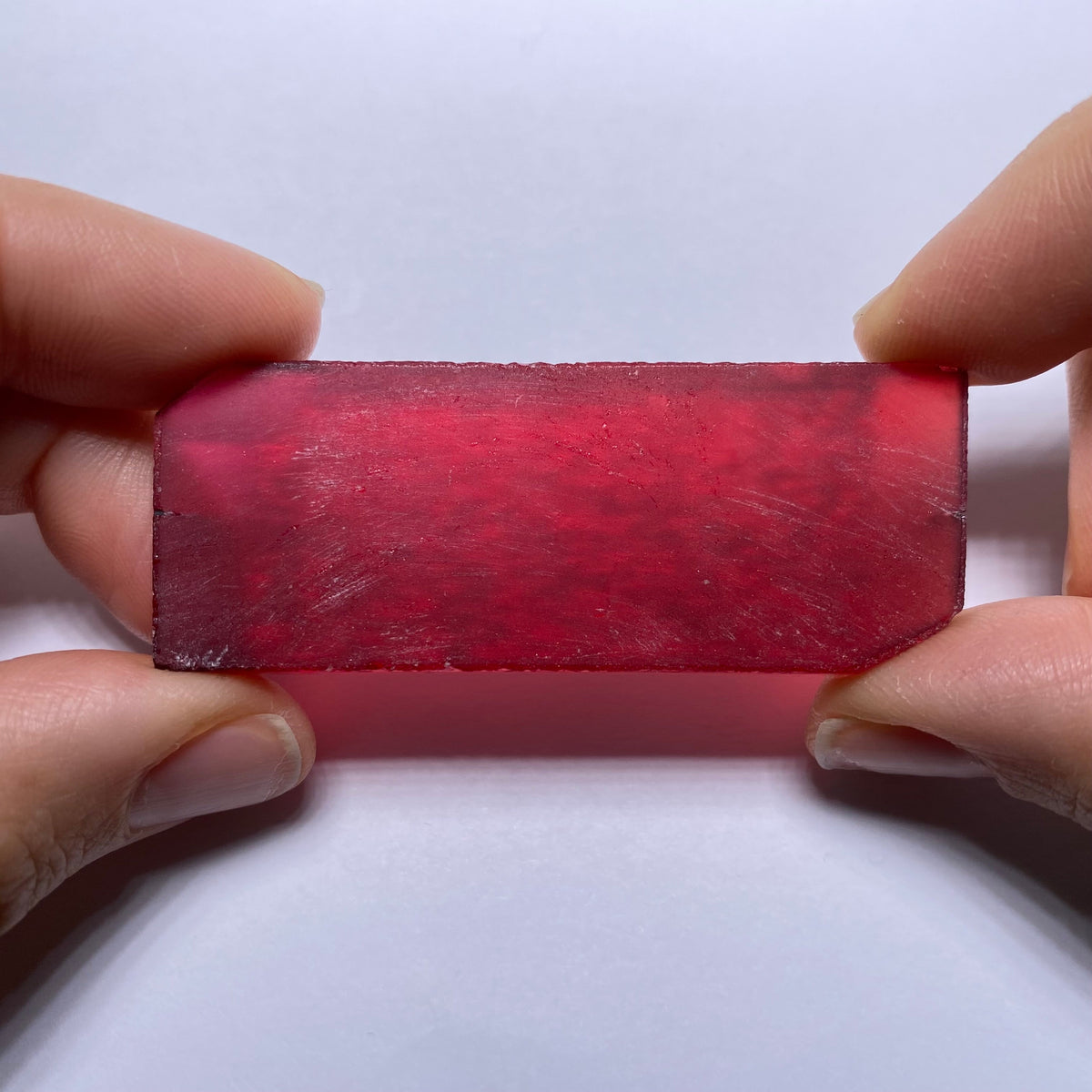 Bixbite (Red Beryl) Synthetic