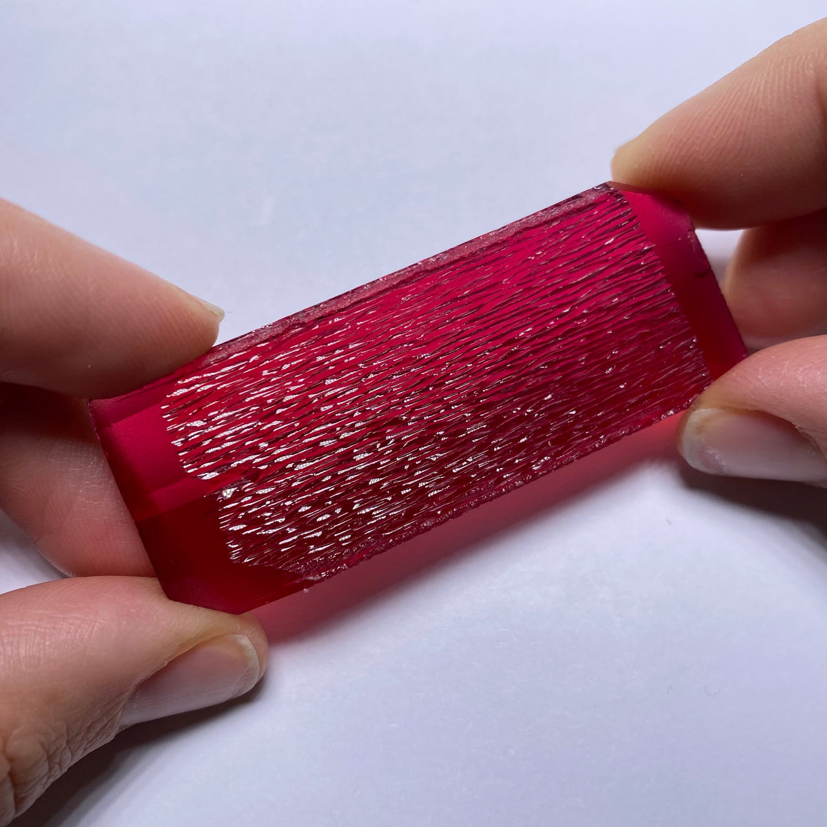 Bixbite (Red Beryl) Synthetic