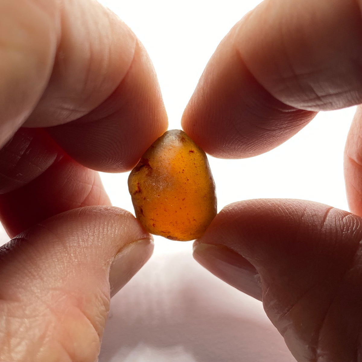 Orange Zircon - Tanzania