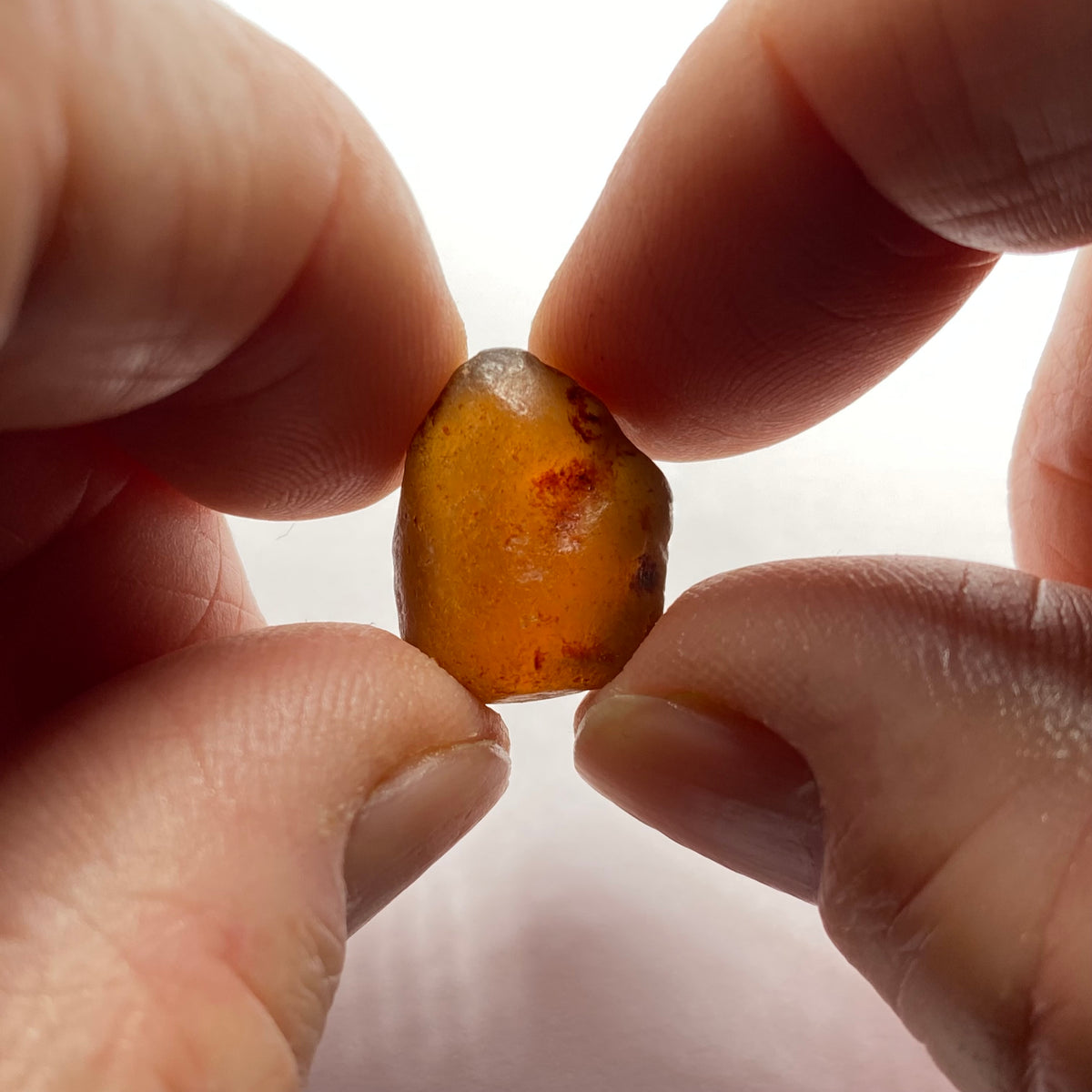 Orange Zircon - Tanzania