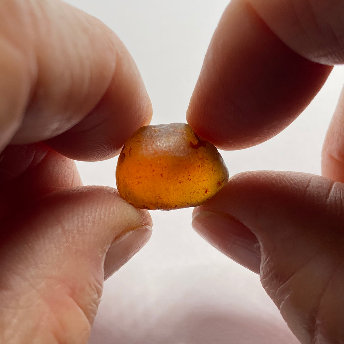 Orange Zircon - Tanzania
