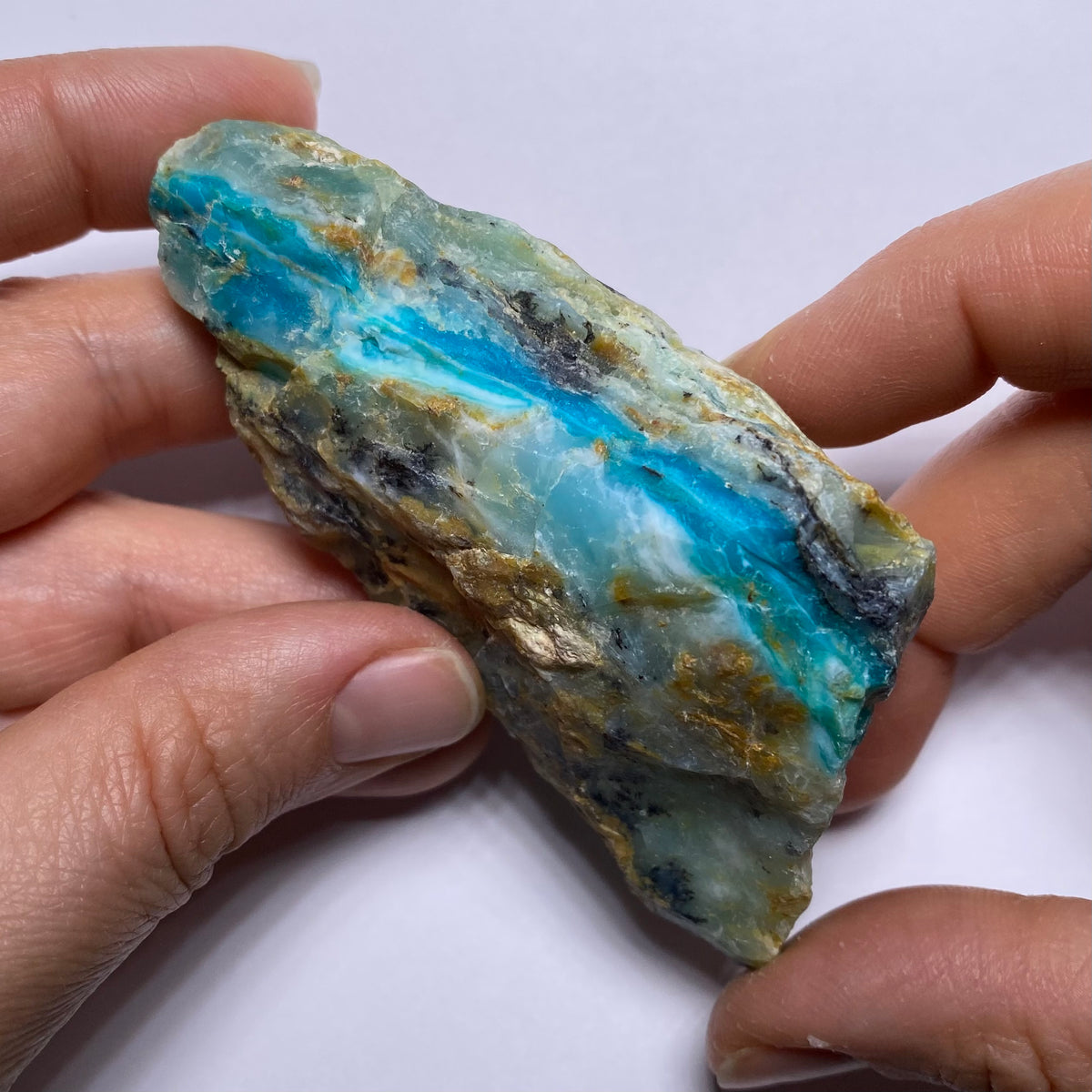 Blue Peruvian Opal