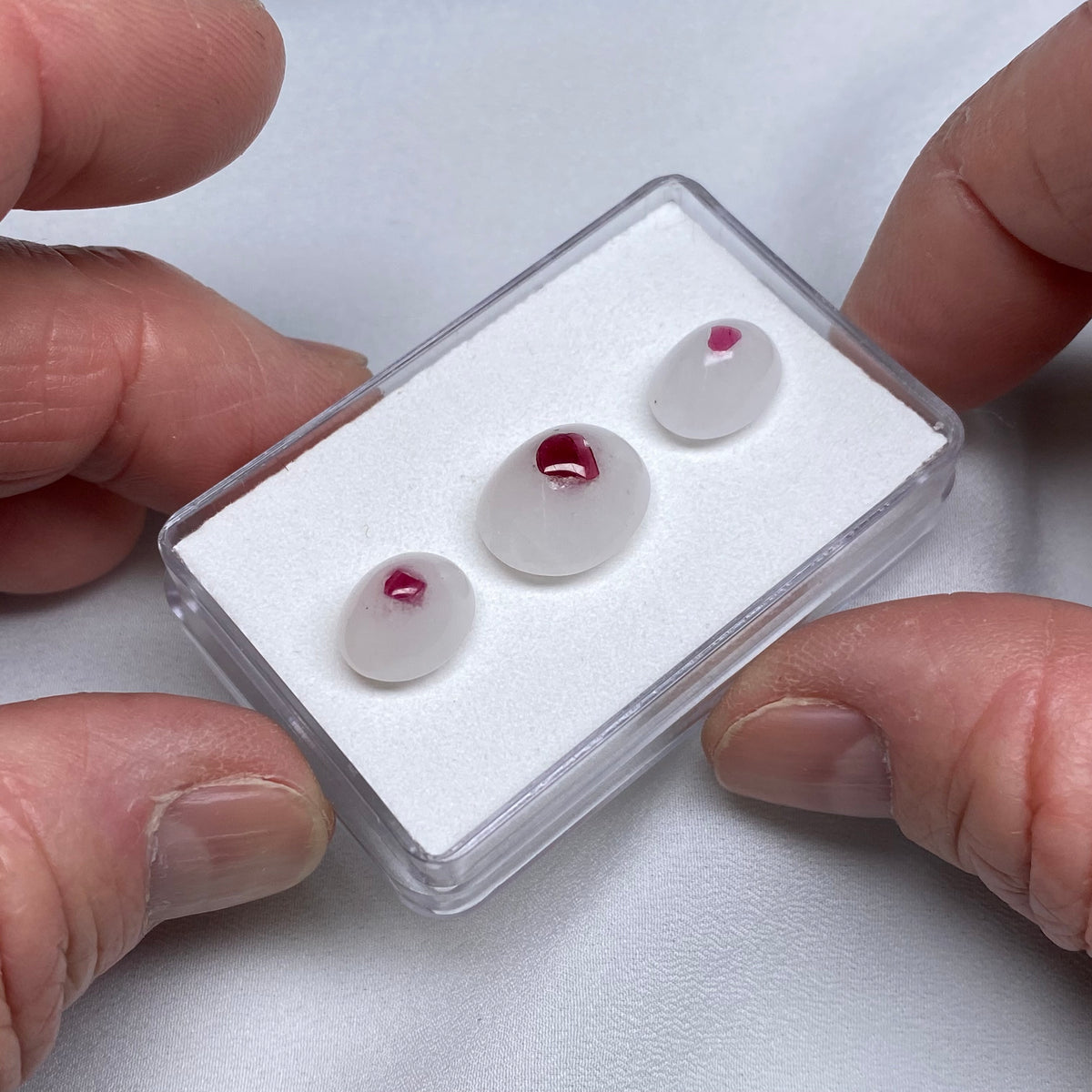 Spinel in Marble - Mogok, Myanmar (Burma)